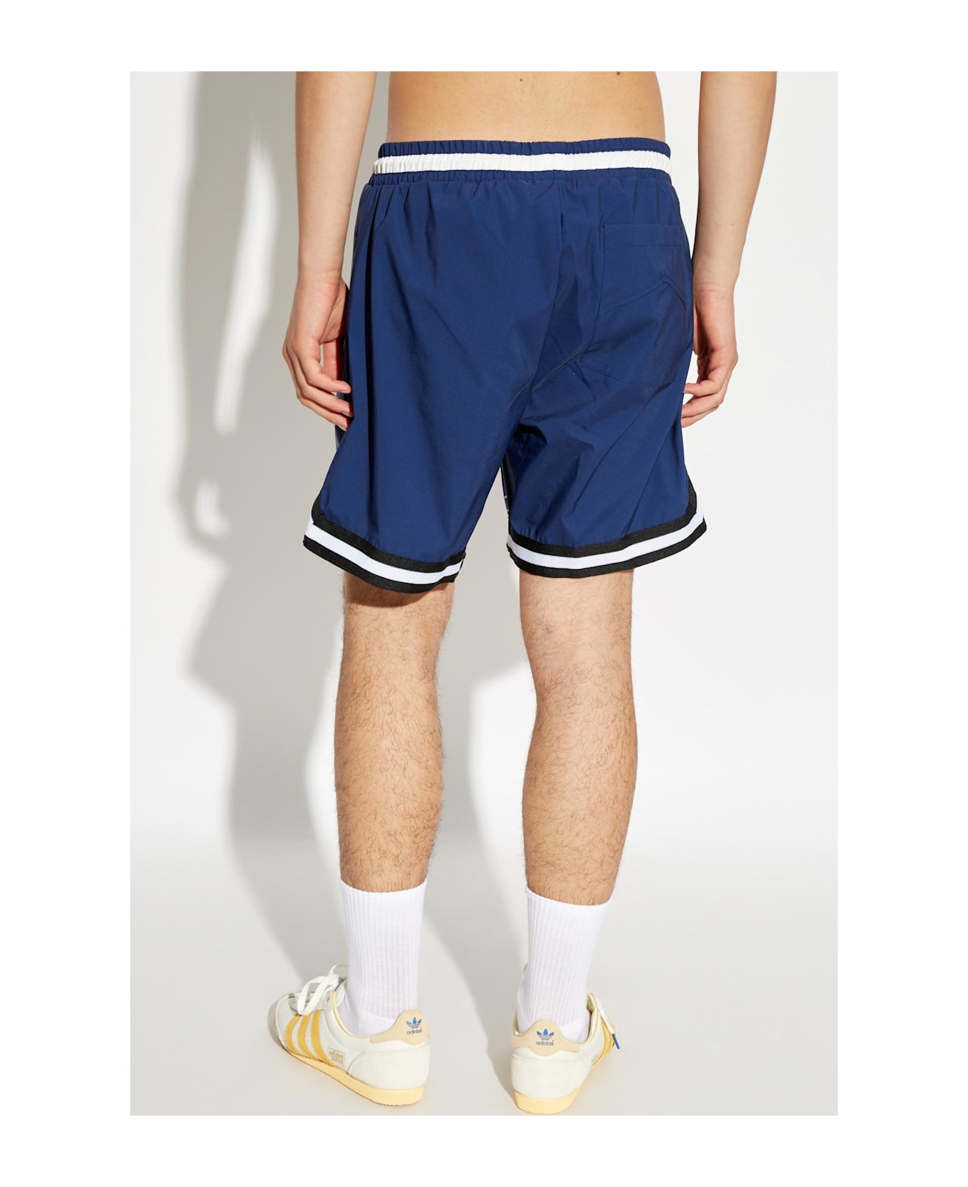 Rhude Logo Shorts - Blu