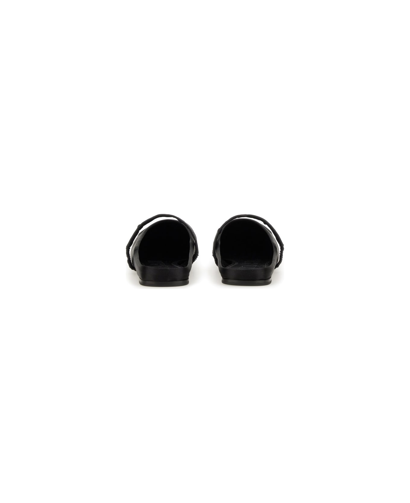 Marni Ballerina Sabot "little Bow - BLACK