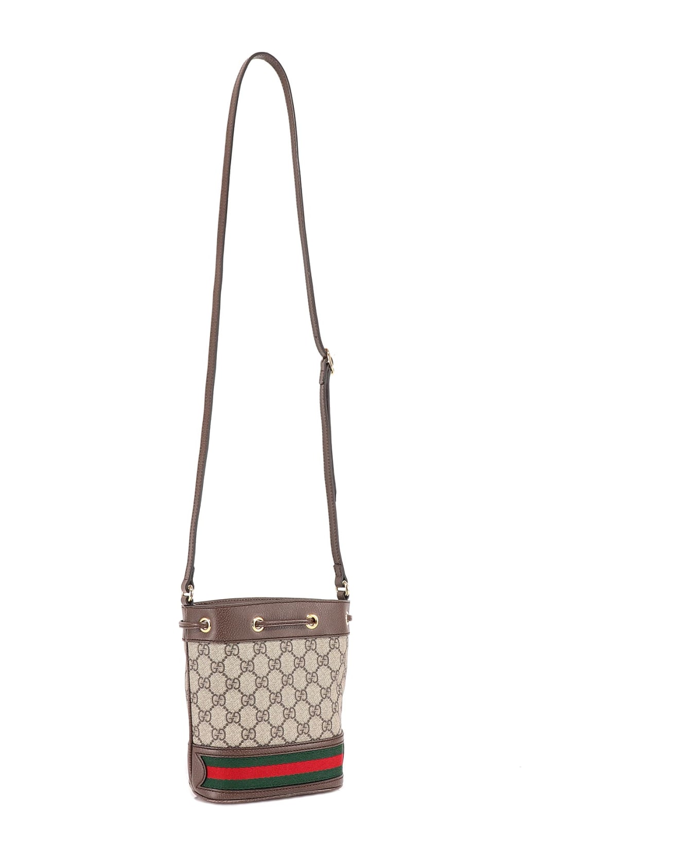 Gucci Ophidia Bucket Bag - Beige