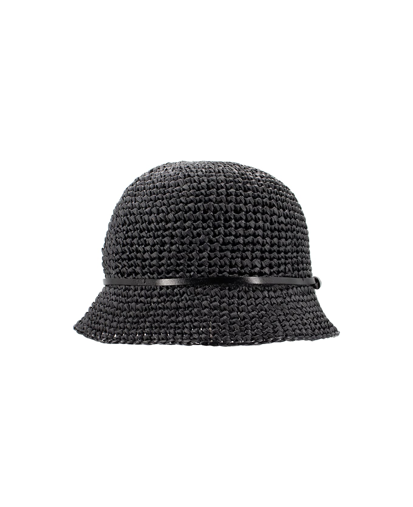 Le Tricot Perugia Hat - BLACK