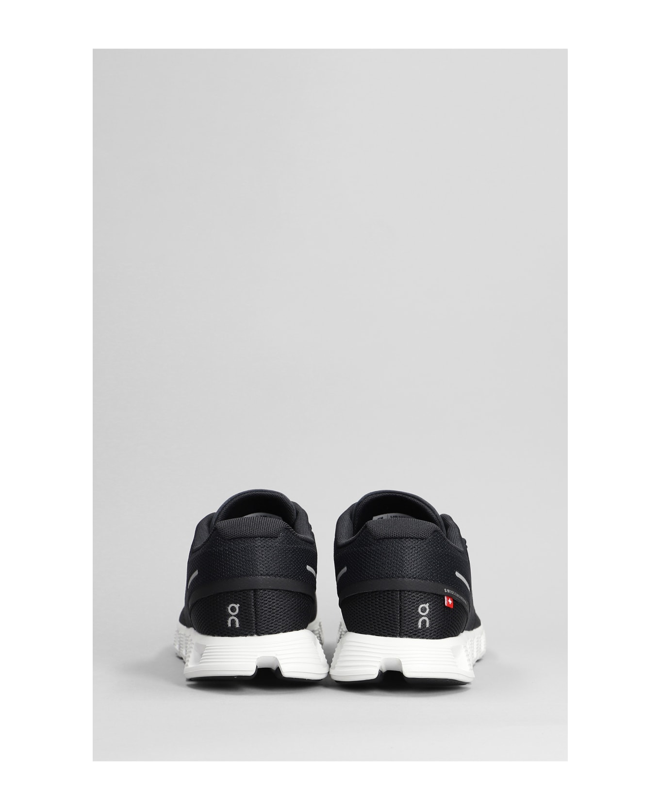 ON Cloud 5 Sneakers In Black Polyester