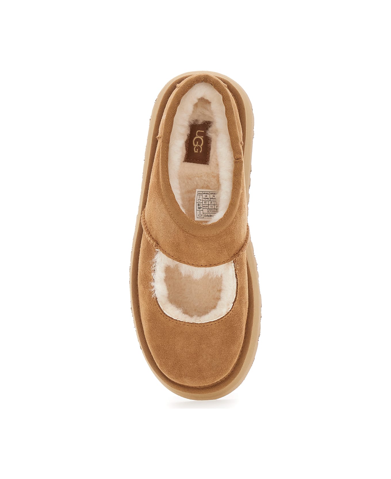 UGG 
bea Mary Jane
 Brown Mules With Cut-out Detail In Suede Woman - Brown