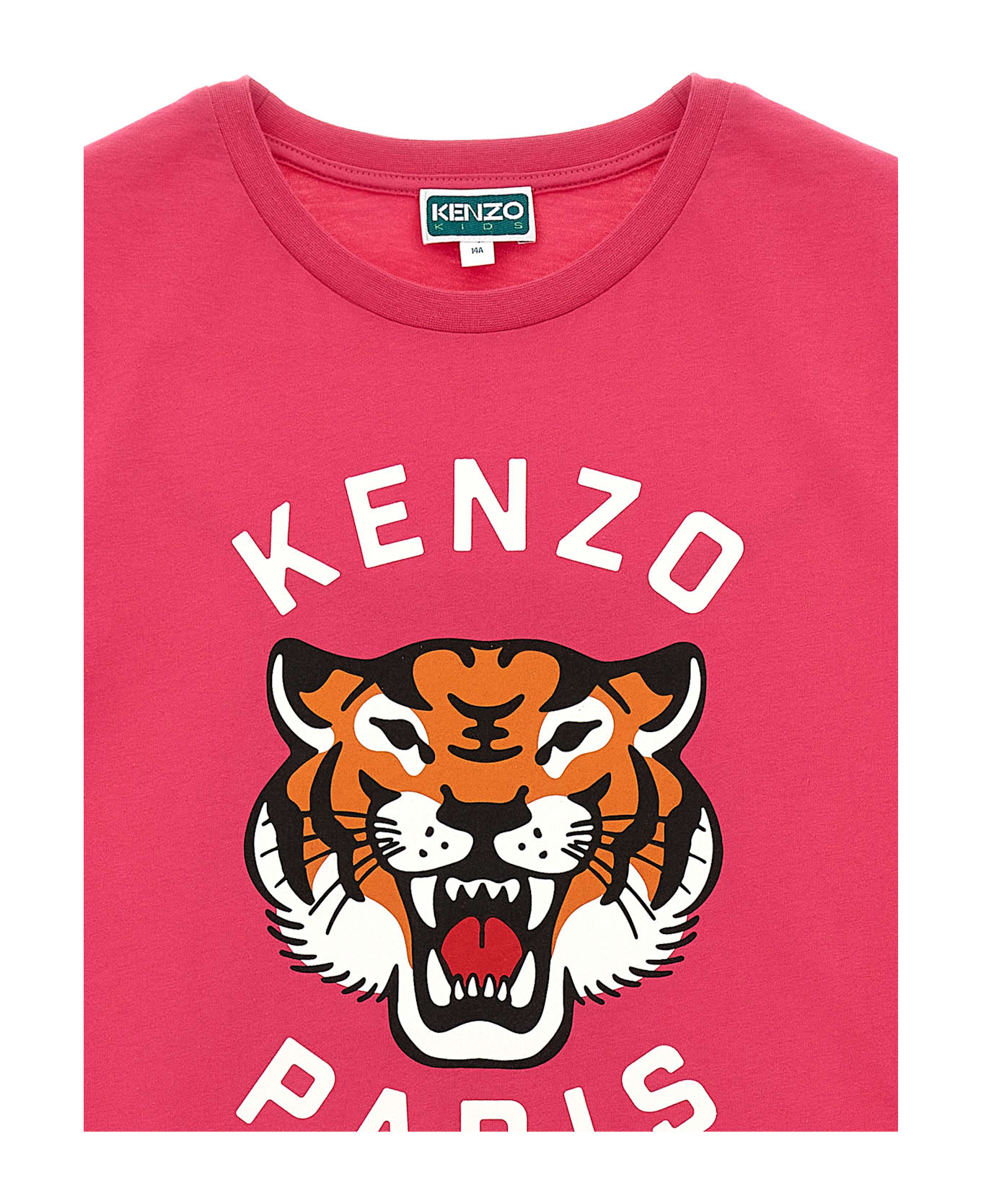 Kenzo Kids Logo T-shirt - Fuchsia