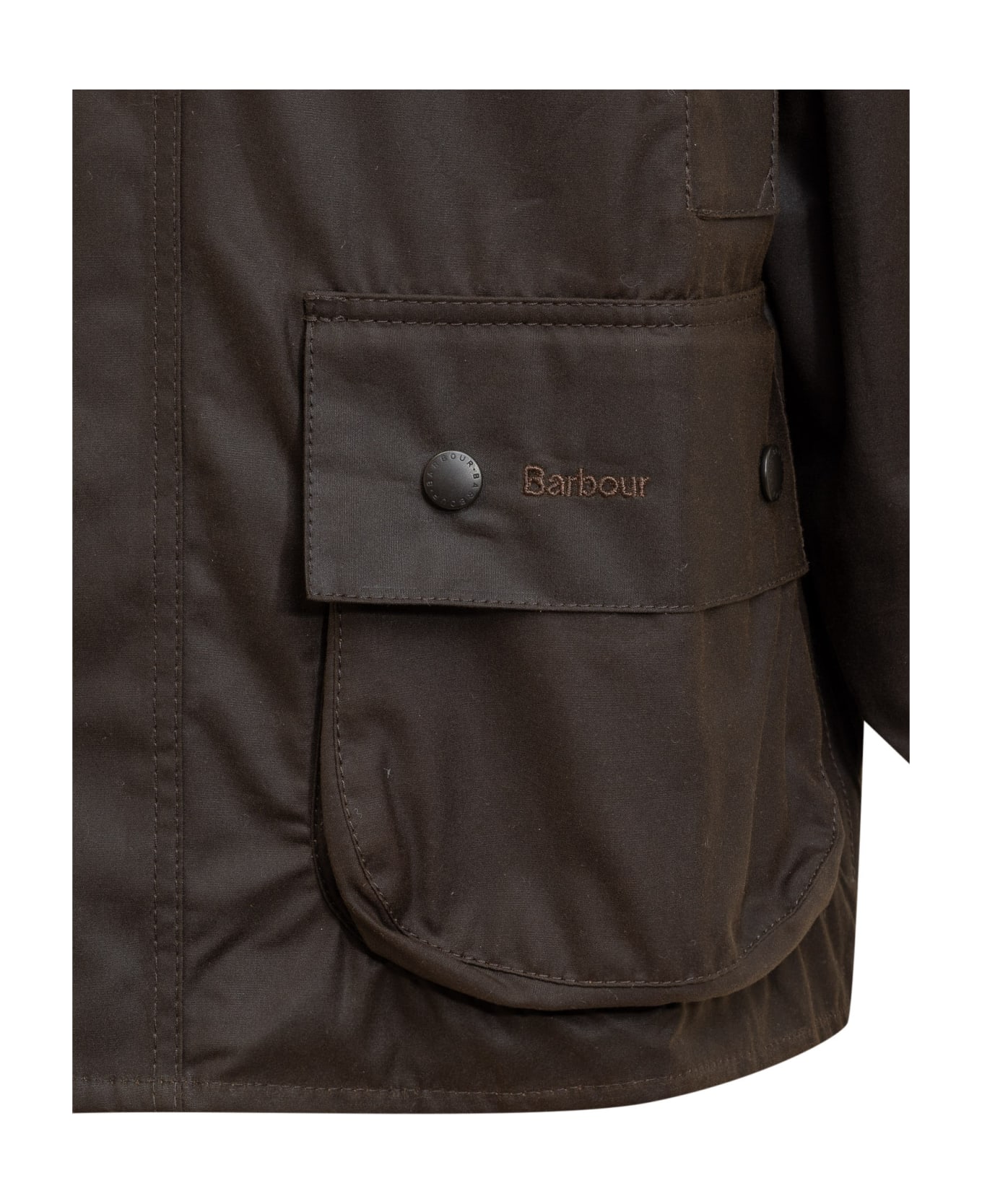 Barbour Beaufort Wax Jacket - OLIVE (Brown)