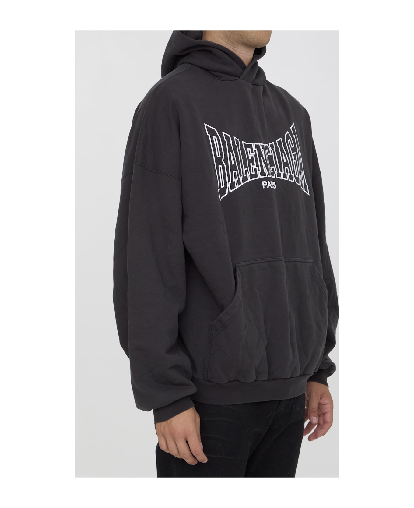 Balenciaga Paris Hoodie - BLACK