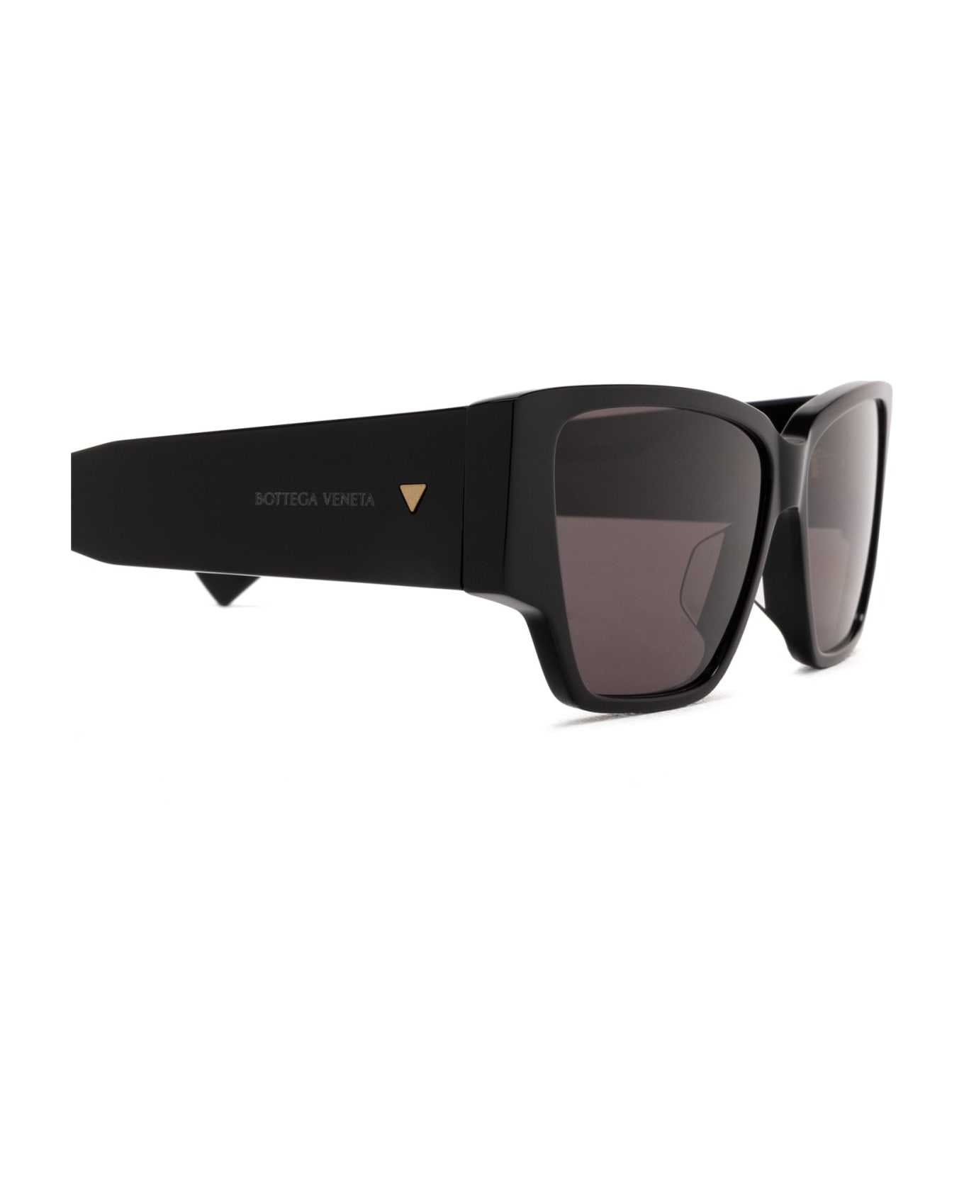 Bottega Veneta Eyewear Bv1285s Black Sunglasses - Black