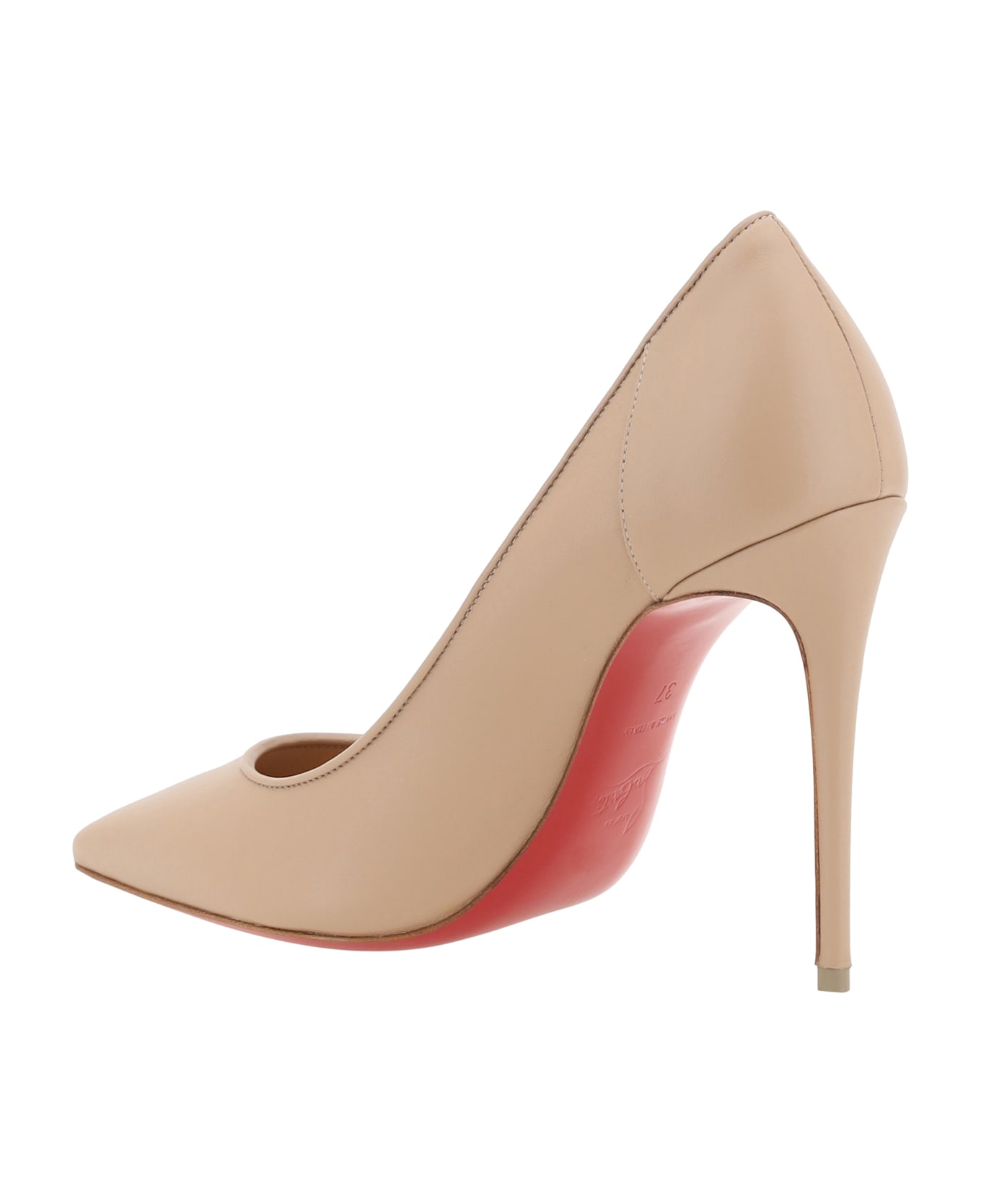 Christian Louboutin Kate Leather Pumps - Blush/lin Blush