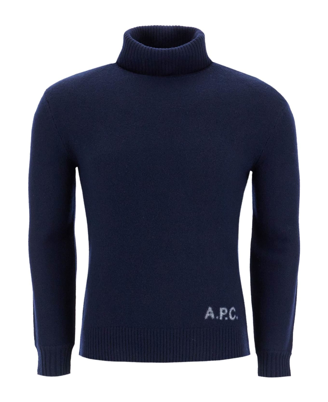 A.P.C. Walter High-neck Pullover - DARK NAVY (Blue)