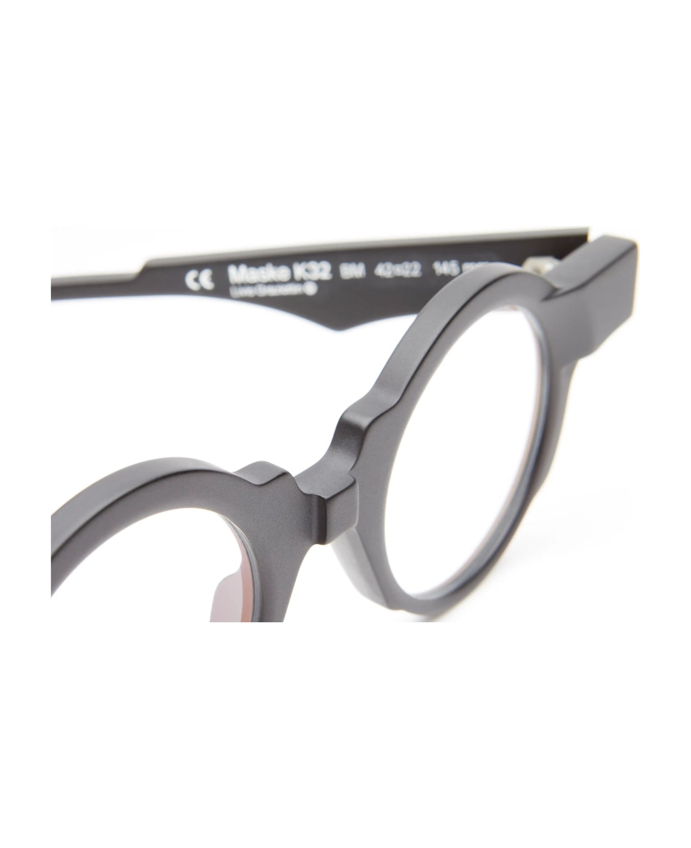 Kuboraum Mask K32 - Black Matt Glasses - Black