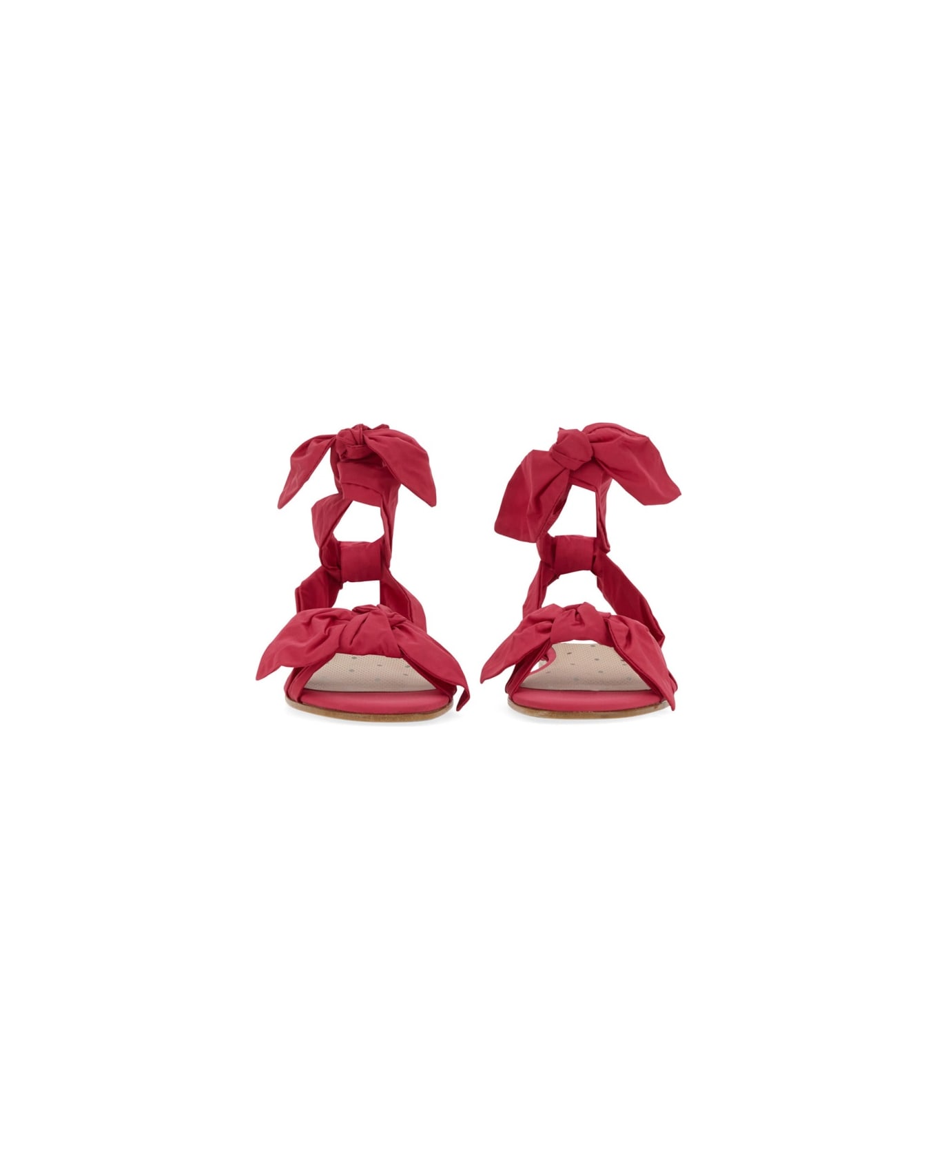 RED Valentino Knot Me Up Sandal - FUCHSIA
