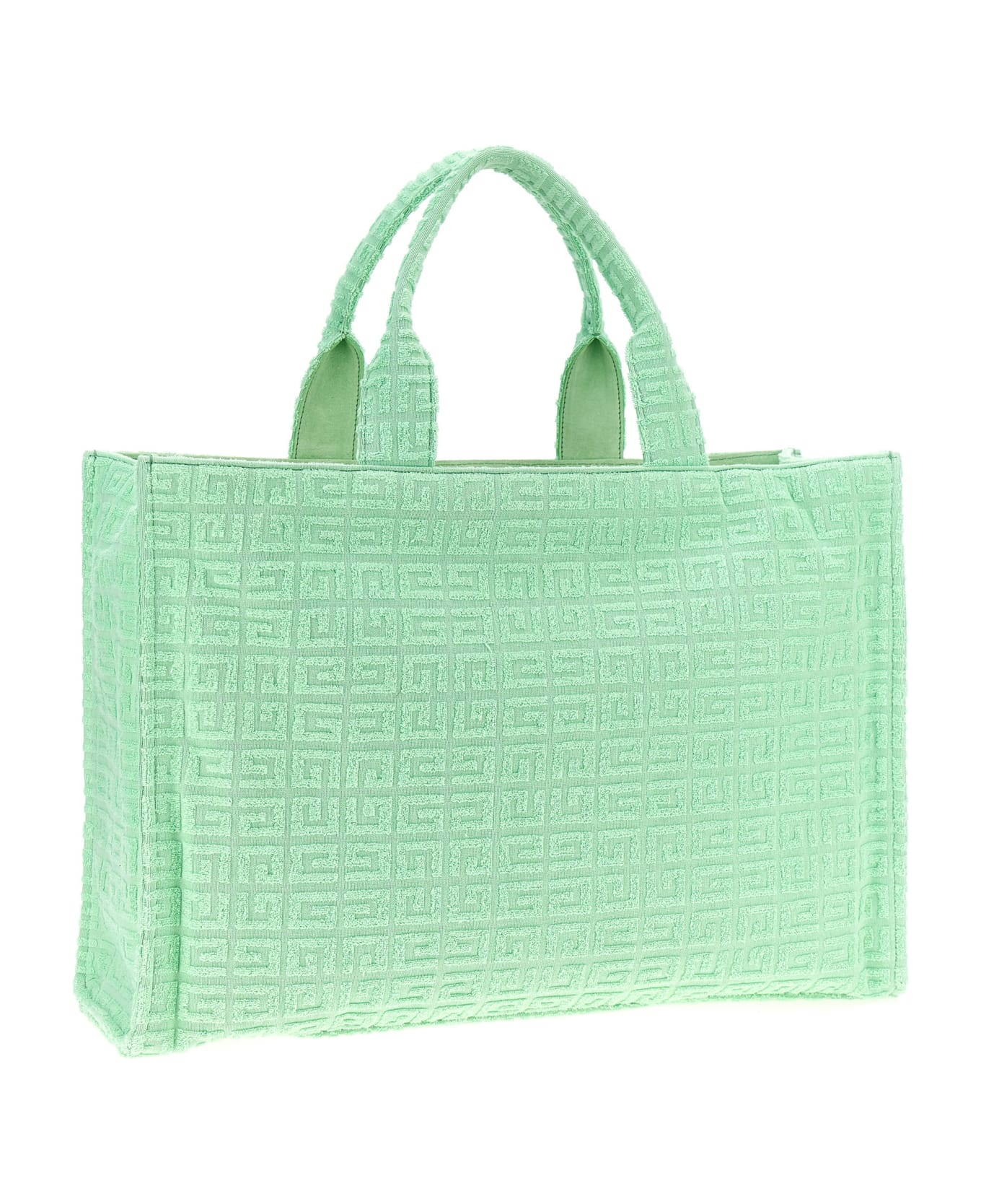 Givenchy Plage Capsule 'g-tote' Midi Shopping Bag - Green