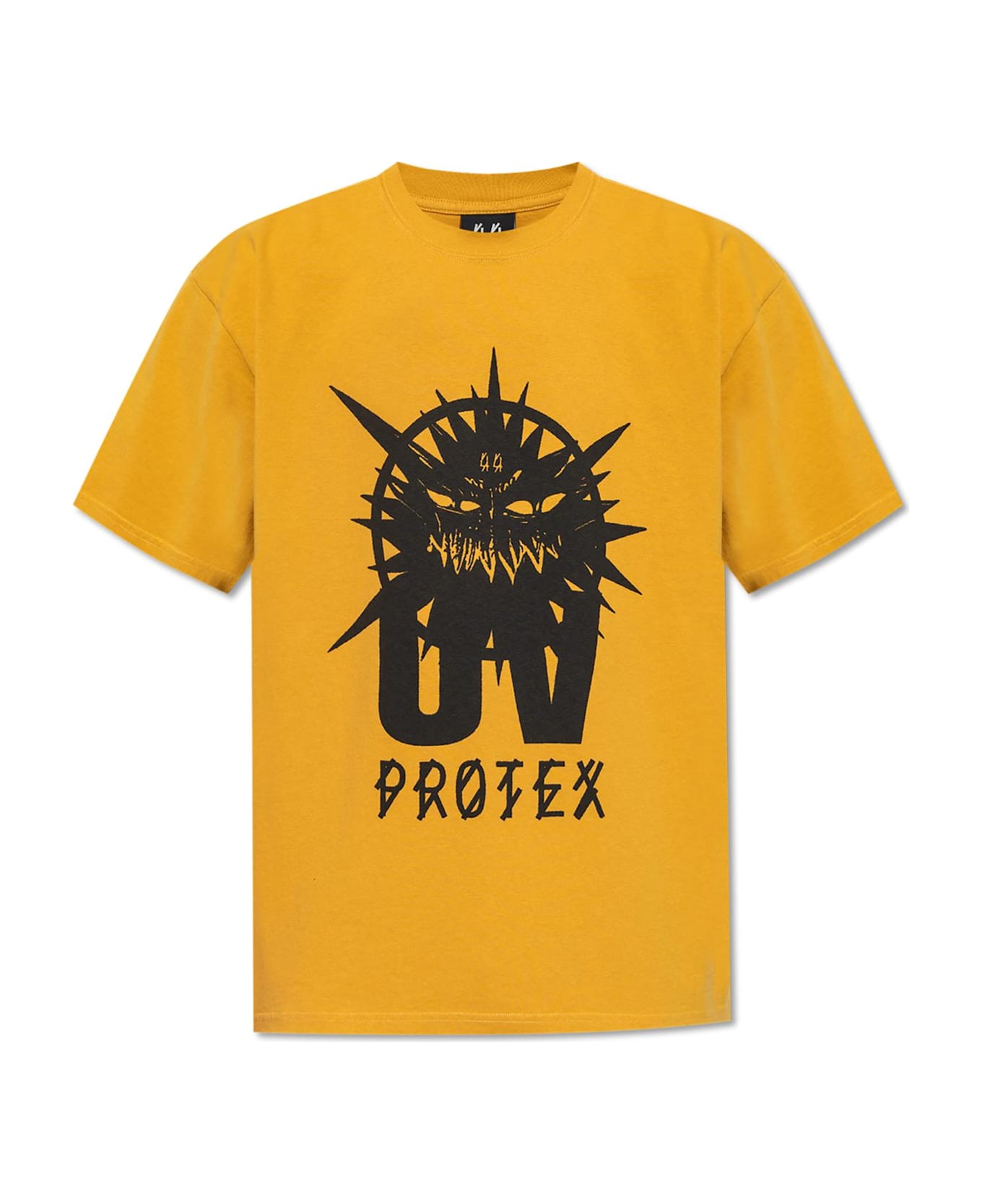 44 Label Group Printed T-shirt - YELLOW/BLACK