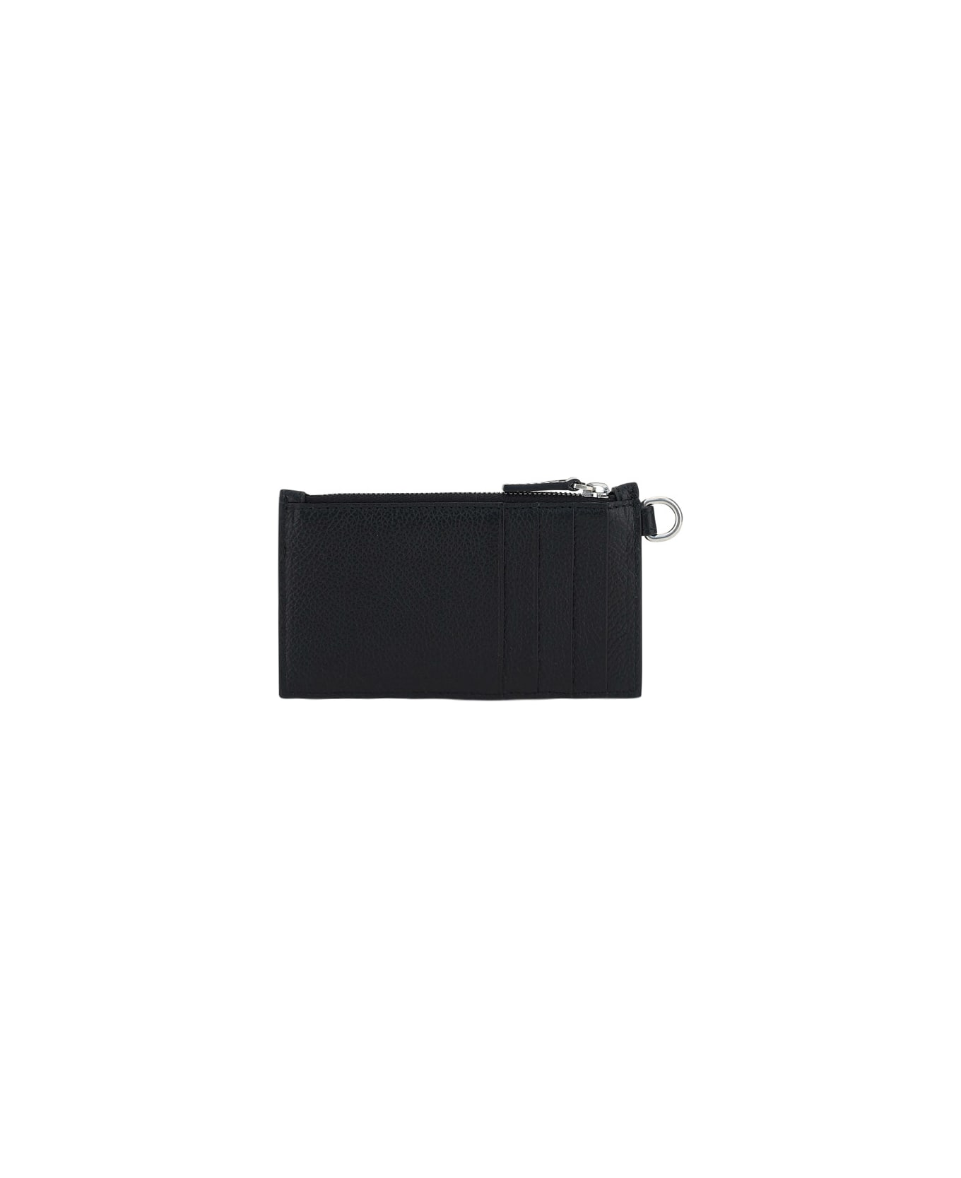 Balenciaga Neckstrap Cash Card Case - Black/l White 財布