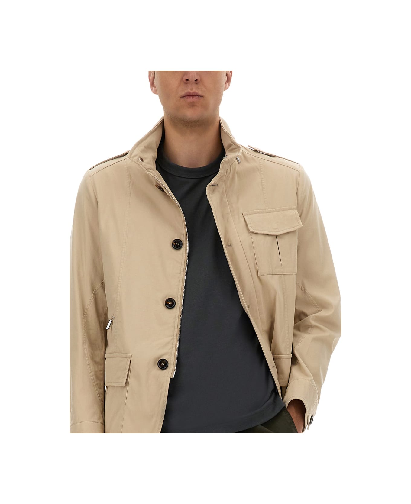 Moorer 
port-sac
 Jacket - Beige