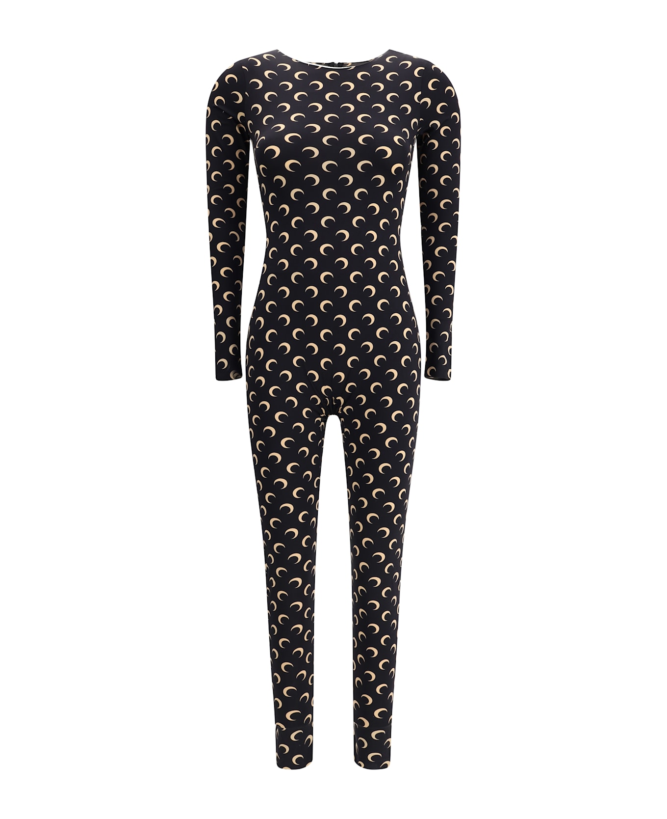 Marine Serre Moon Jumpsuit - Black