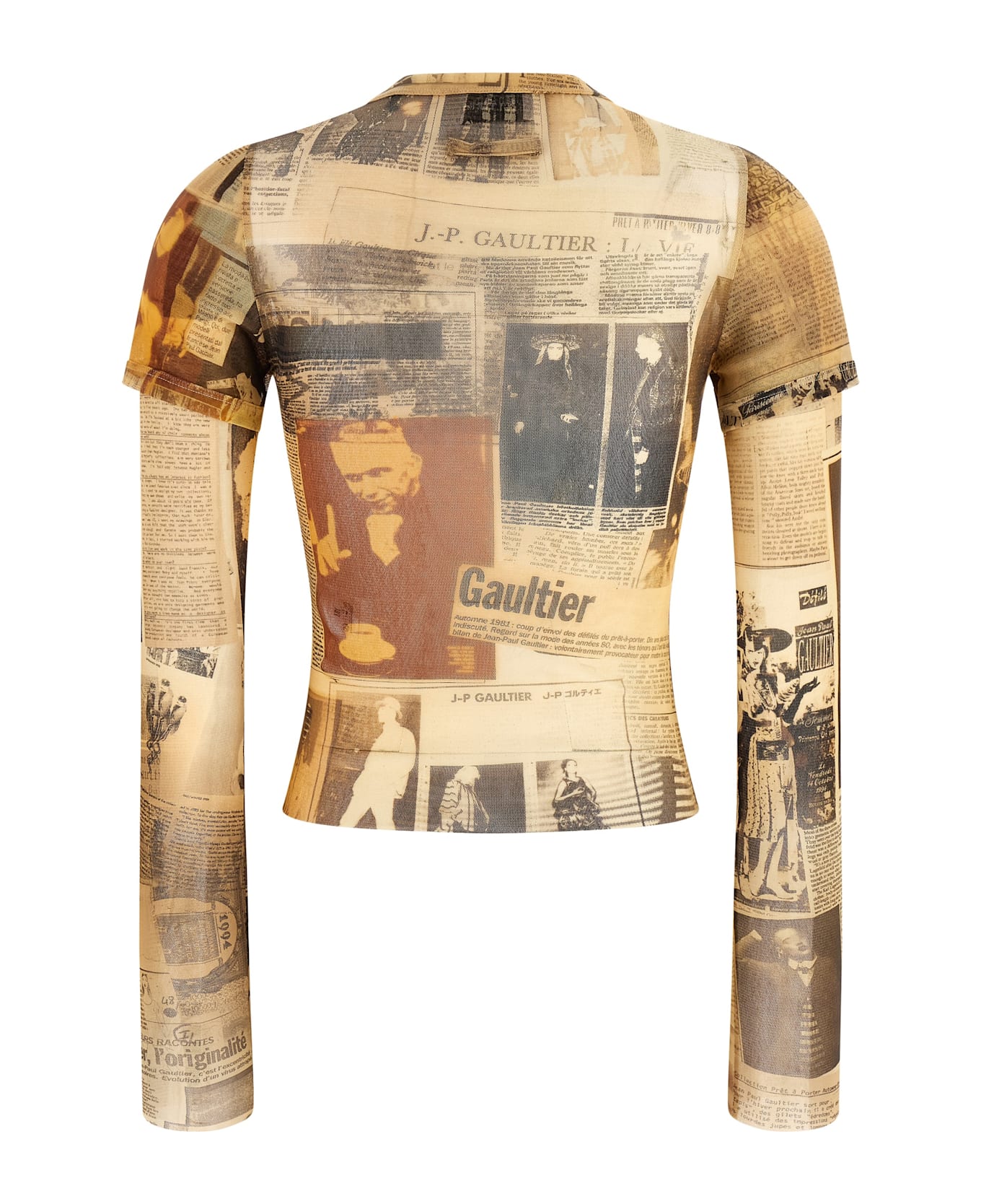 Jean Paul Gaultier 'the Journal Double Baby' T-shirt - Multicolor