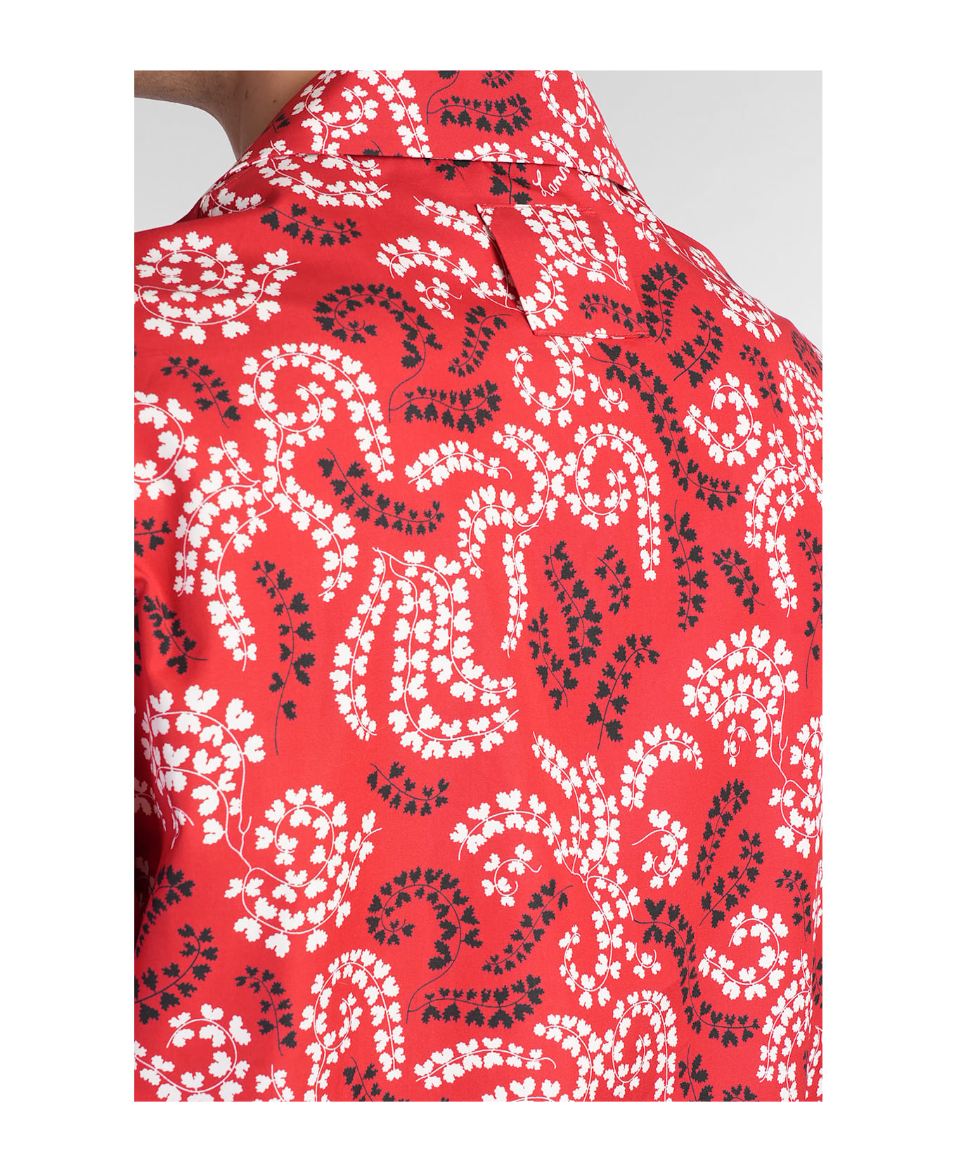 Lanvin Shirt In Red Cotton - red