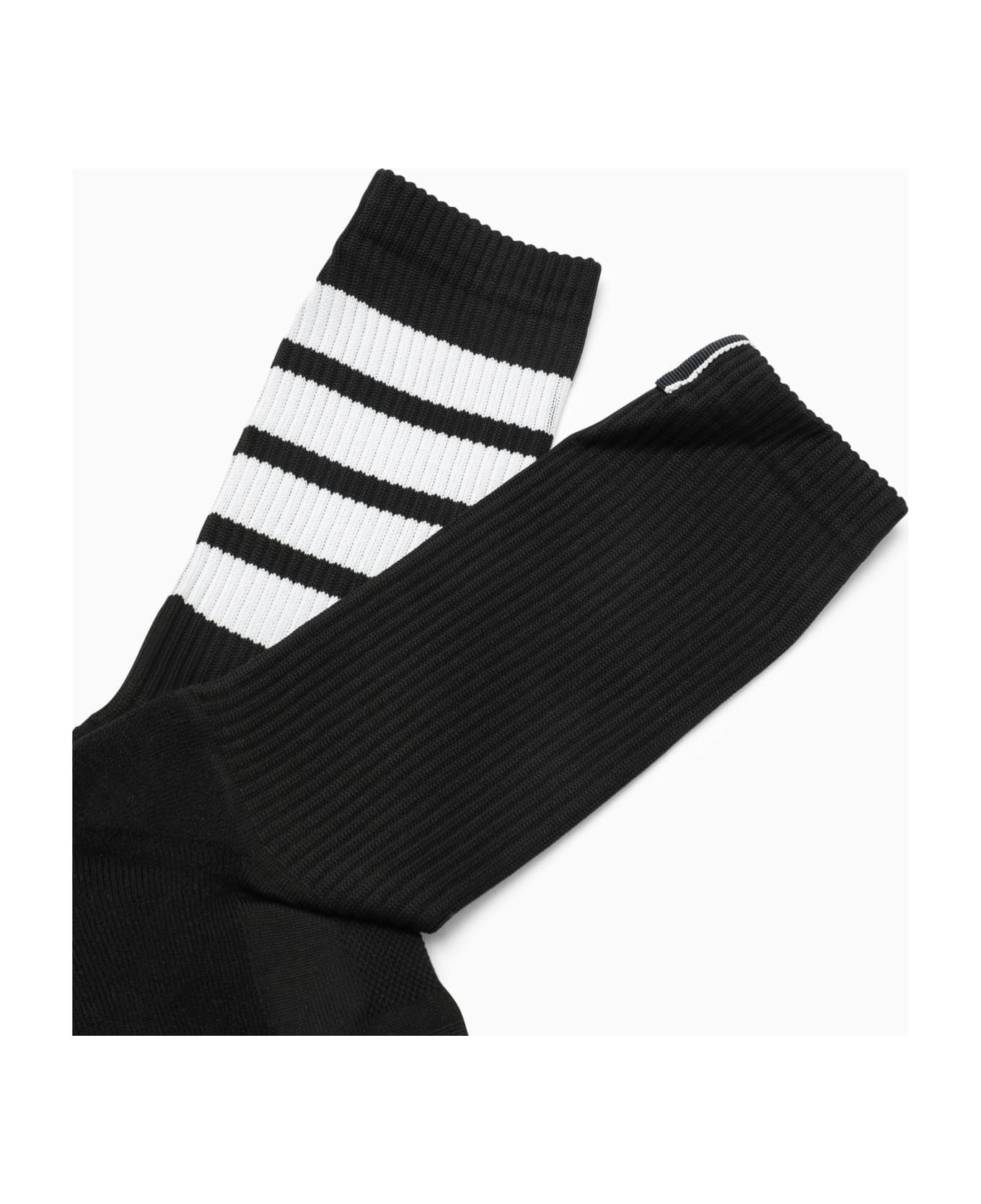 Thom Browne Black Sports Socks - 001