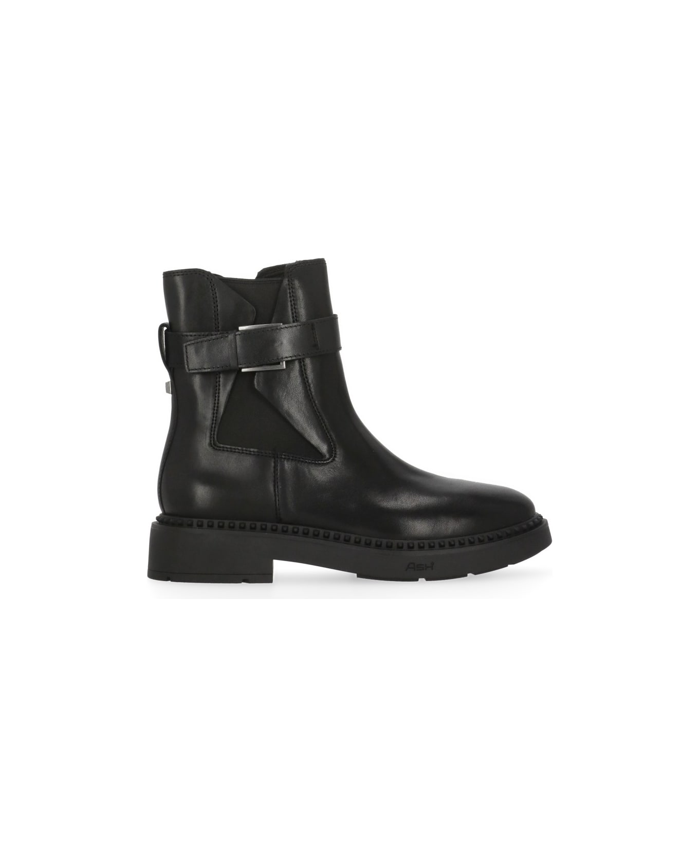 Ash Margot Chelsea Ankle Boots - Black