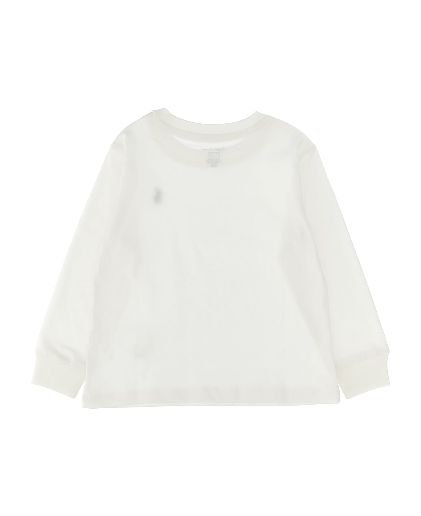 Polo Ralph Lauren Logo Embroidery T-shirt - White