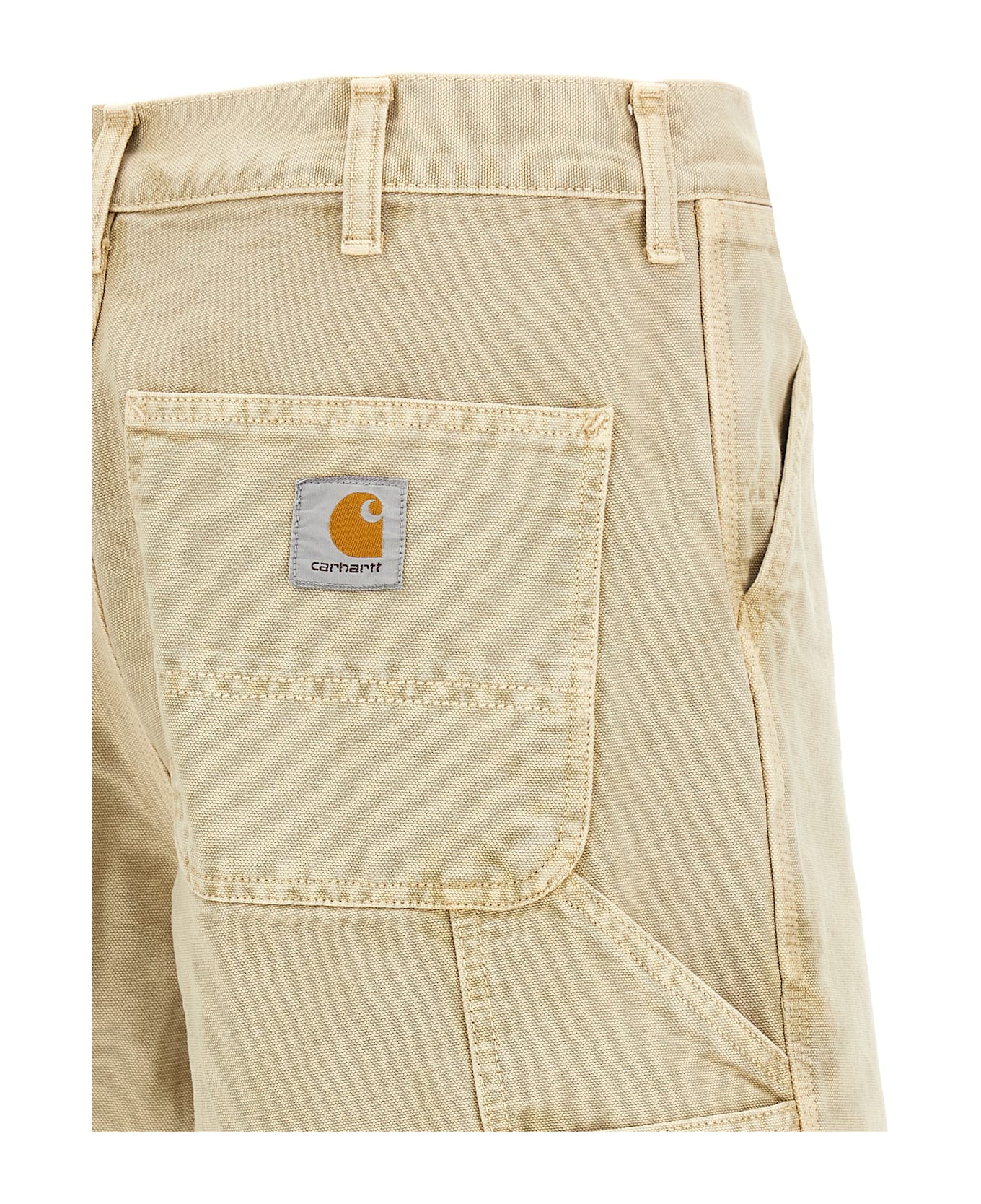 Carhartt 'single Knee' Bermuda Shorts - Beige