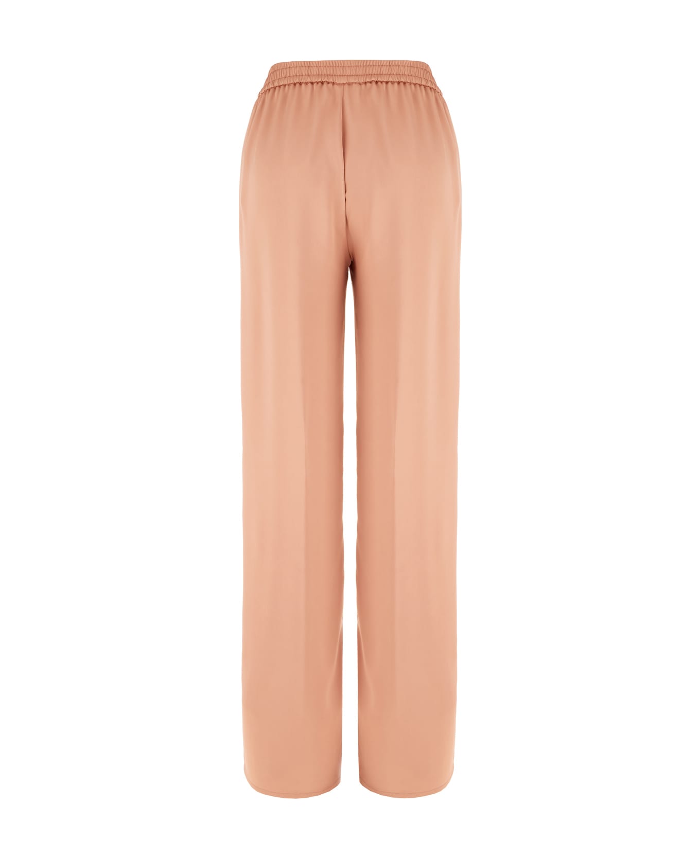 Herno Pink Polyester Pants - ROSA SCURO