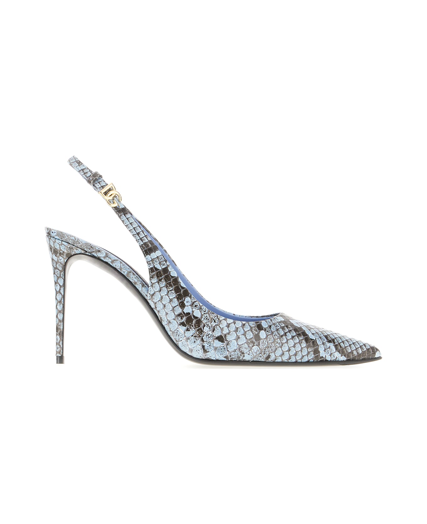 Dolce & Gabbana Multicolor Python Pumps - AZZURROGLICINE