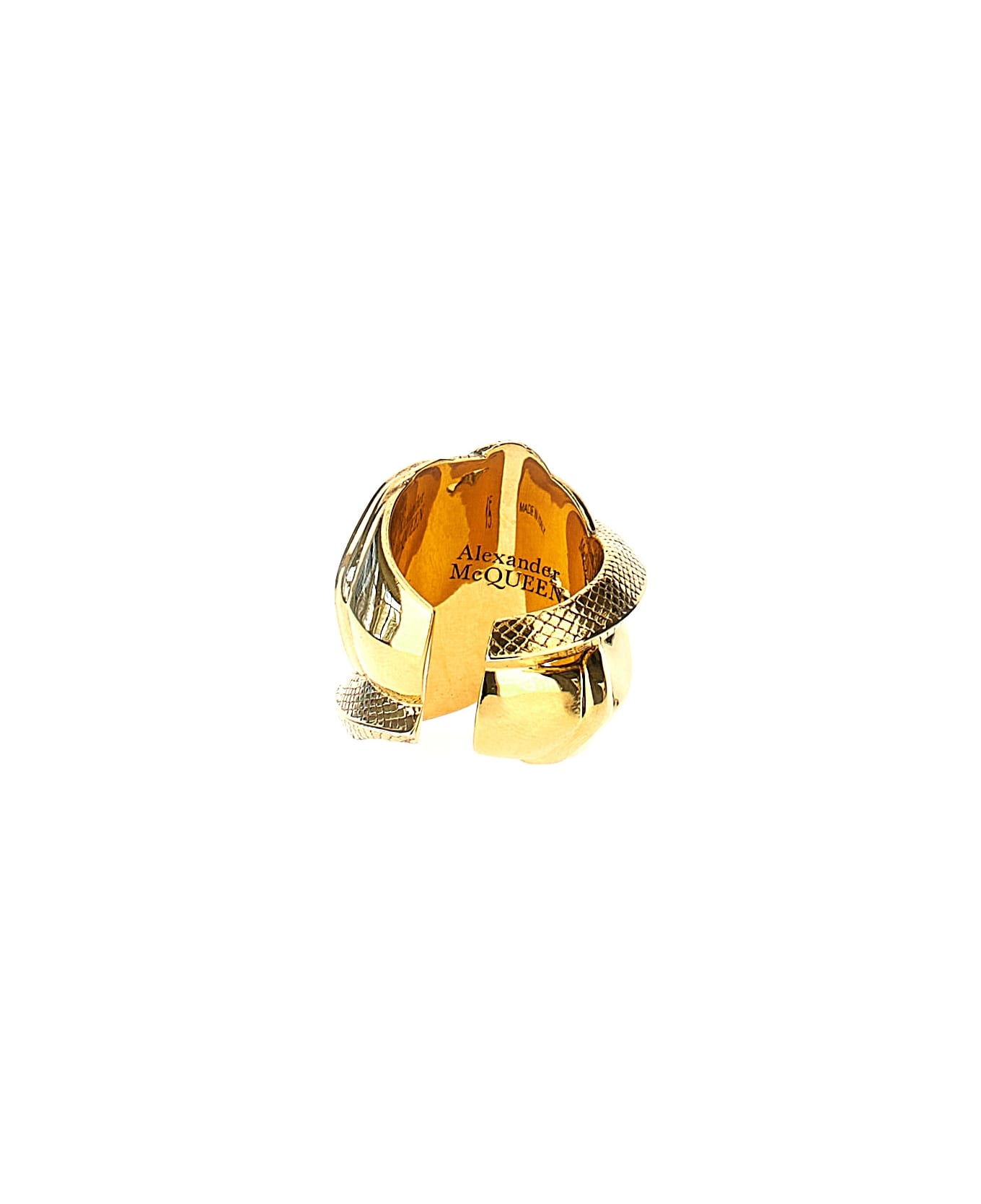 Alexander McQueen 'snake' Ring - Gold