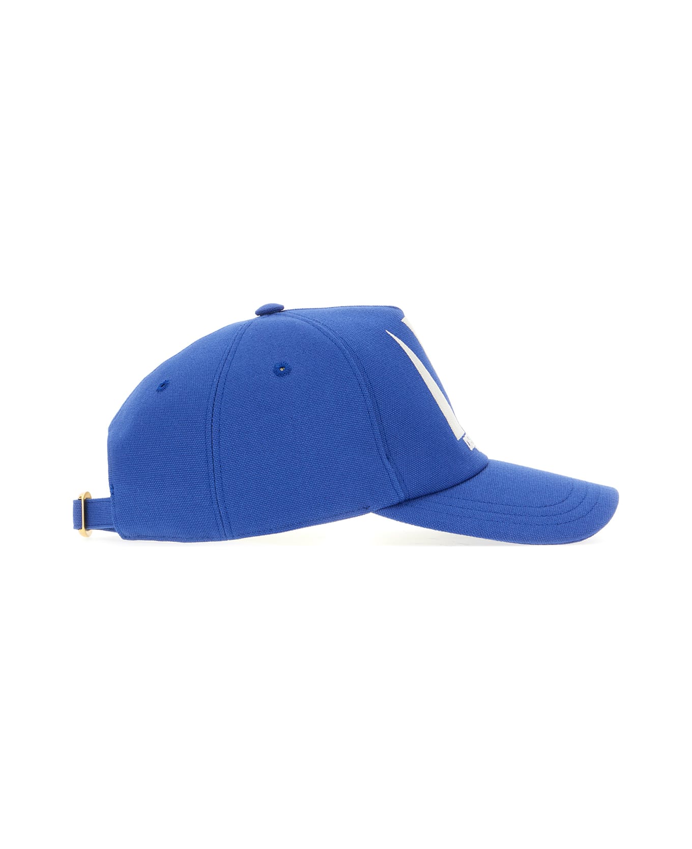 Valentino Garavani Electric Blue Cotton Baseball Cap - Blue