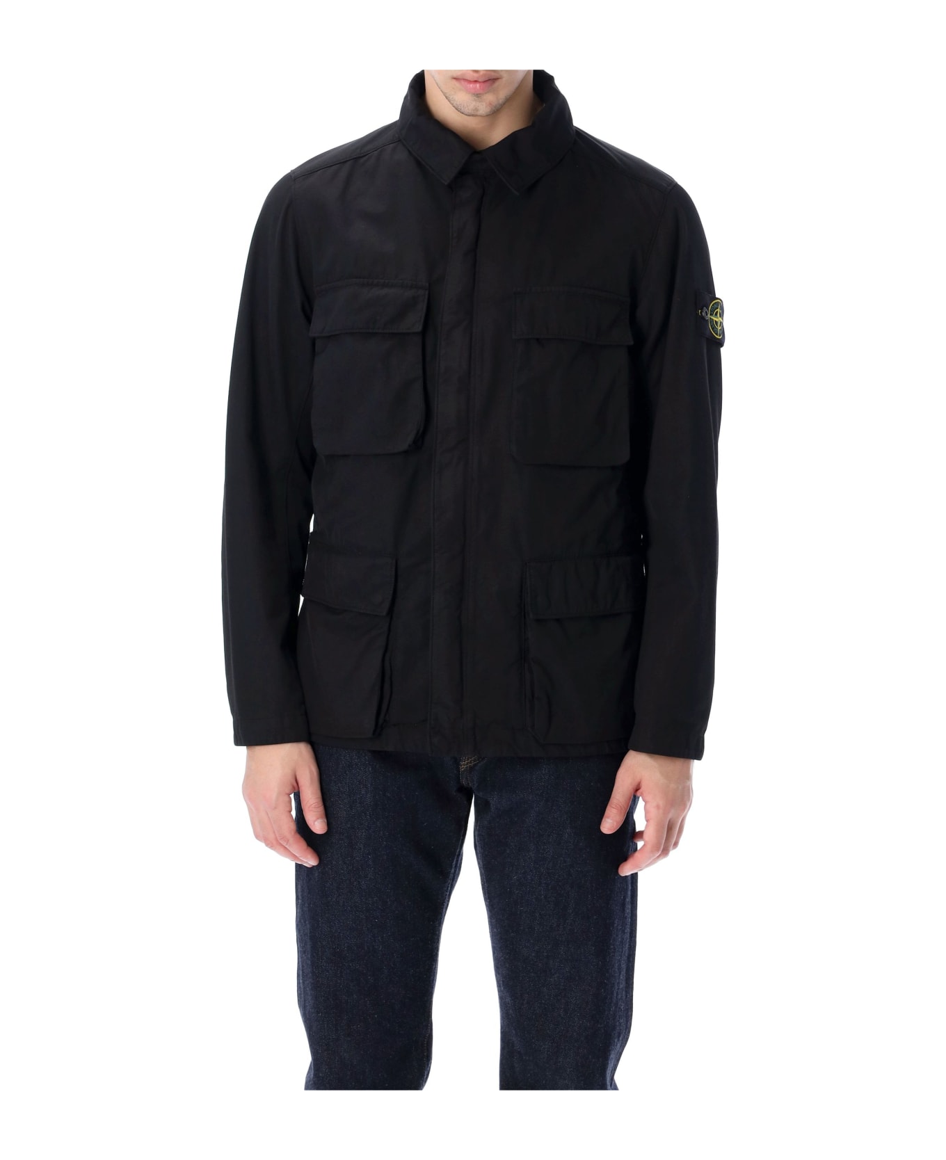 Stone Island Batavia Garment Dyed Field Jacket | italist, ALWAYS LIKE A ...