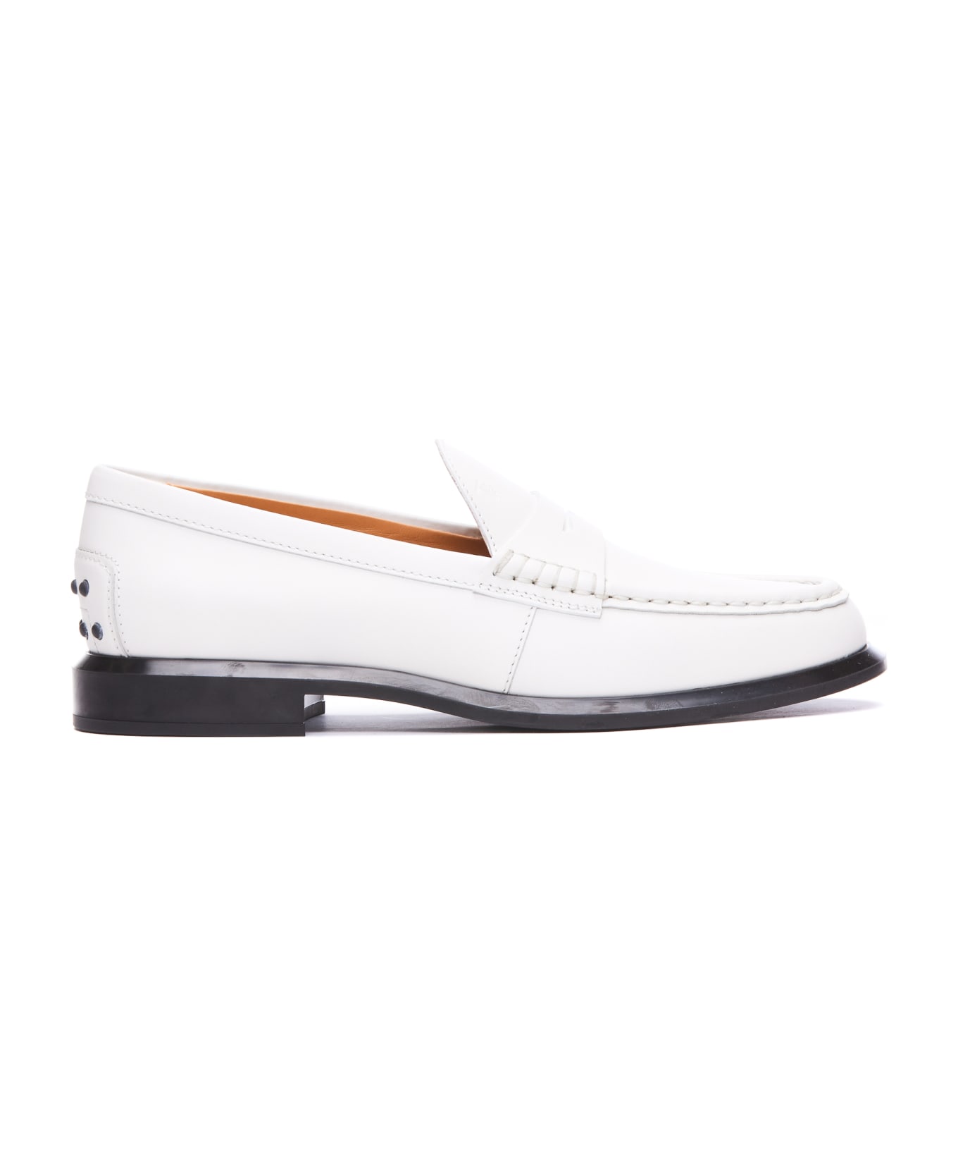 Tod's Kate Loafers - White フラットシューズ