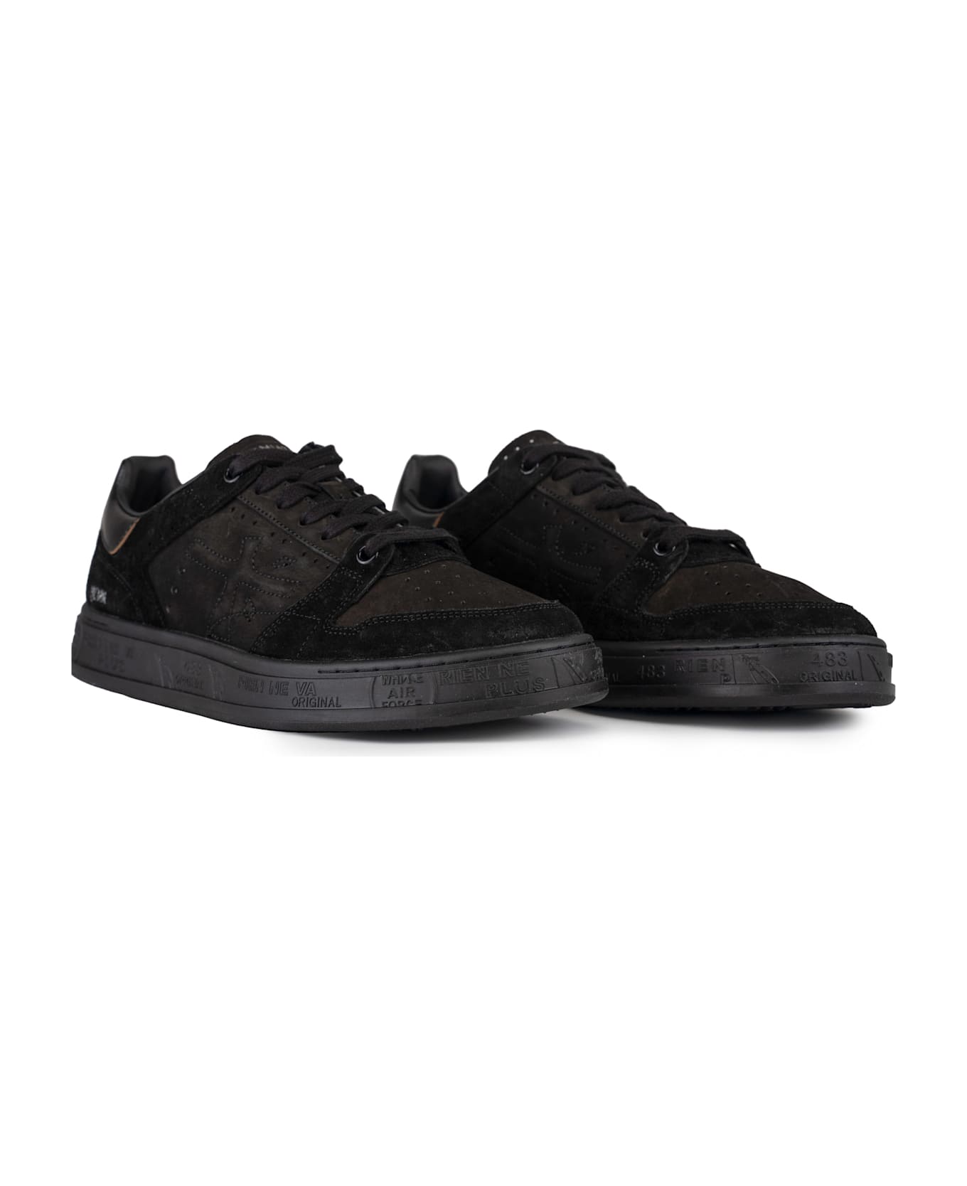 Premiata Quinn 6964 Suede Sneakers - Nero