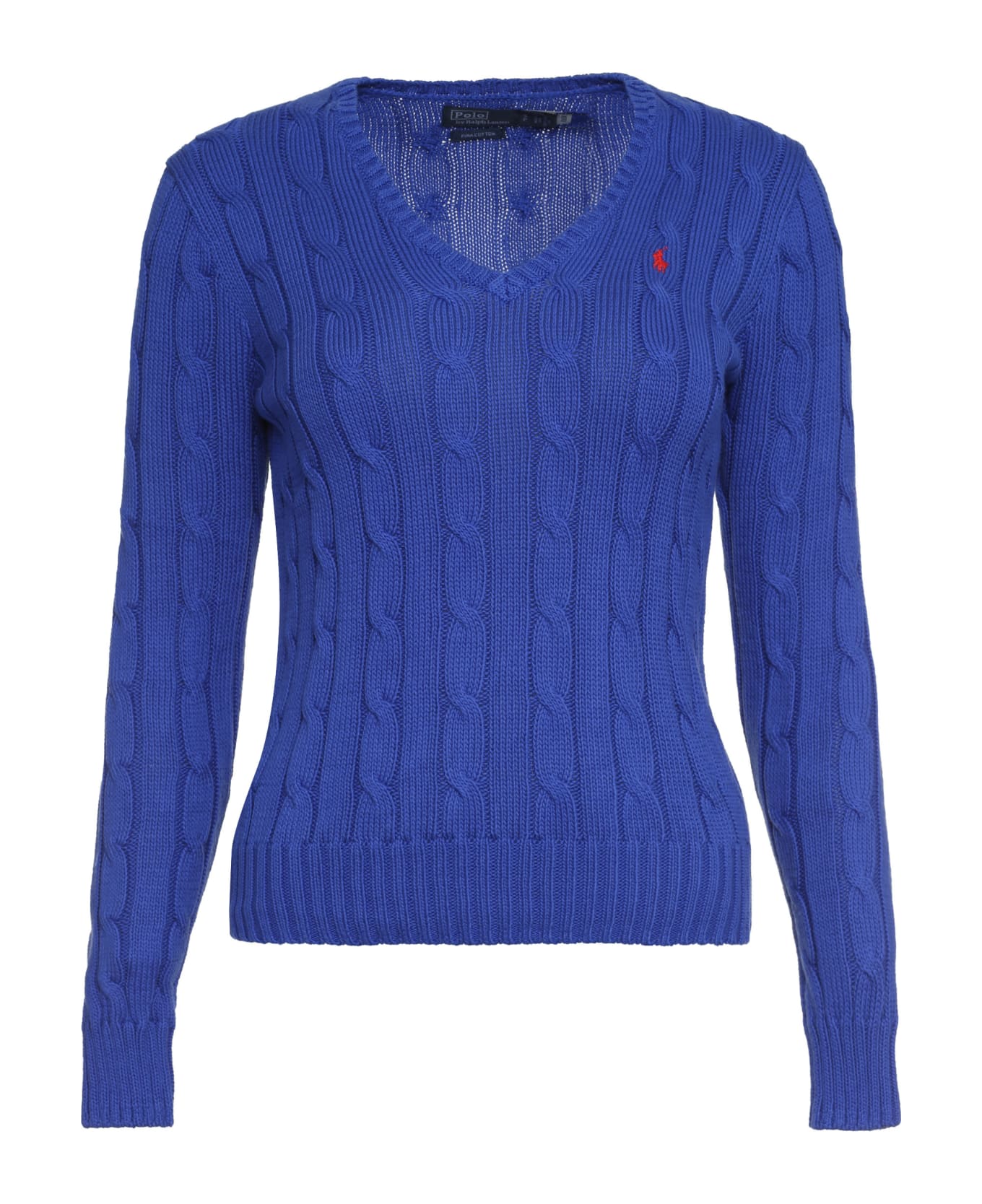 Polo Ralph Lauren Cable Knit Sweater - Light Blue