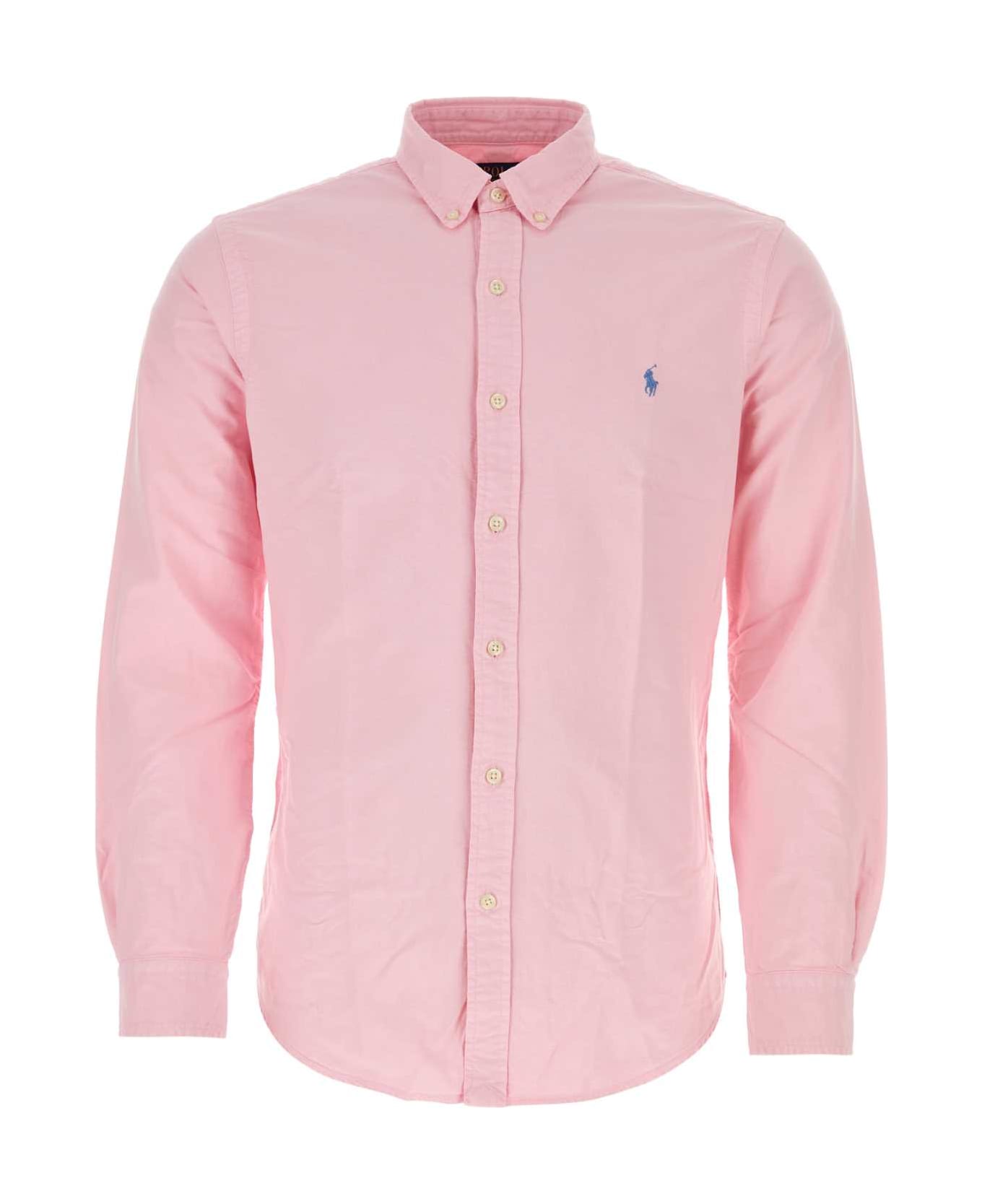 Polo Ralph Lauren Pink Oxford Shirt - PINK