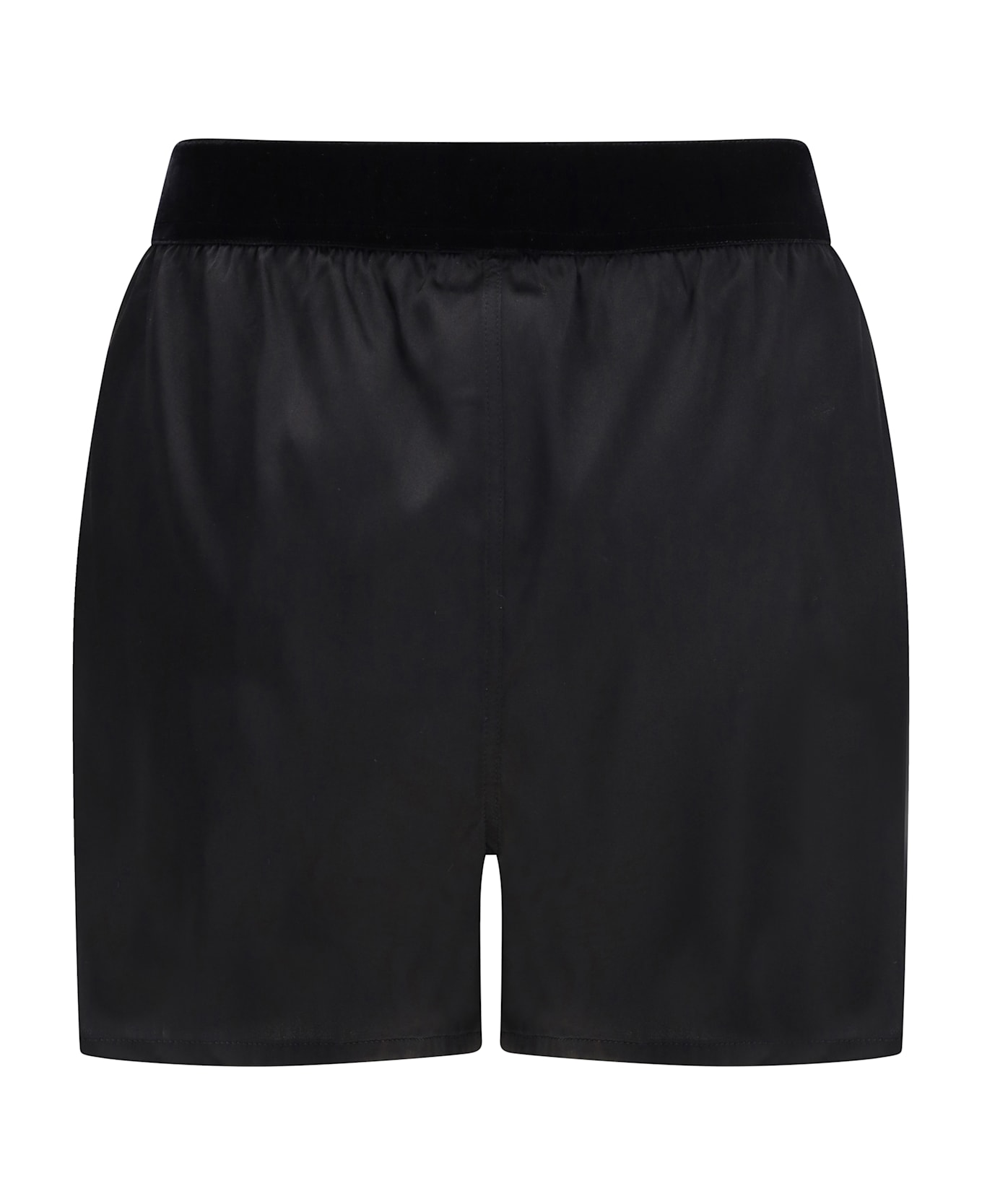 Tom Ford Stretch Silk Satin Pj Shorts