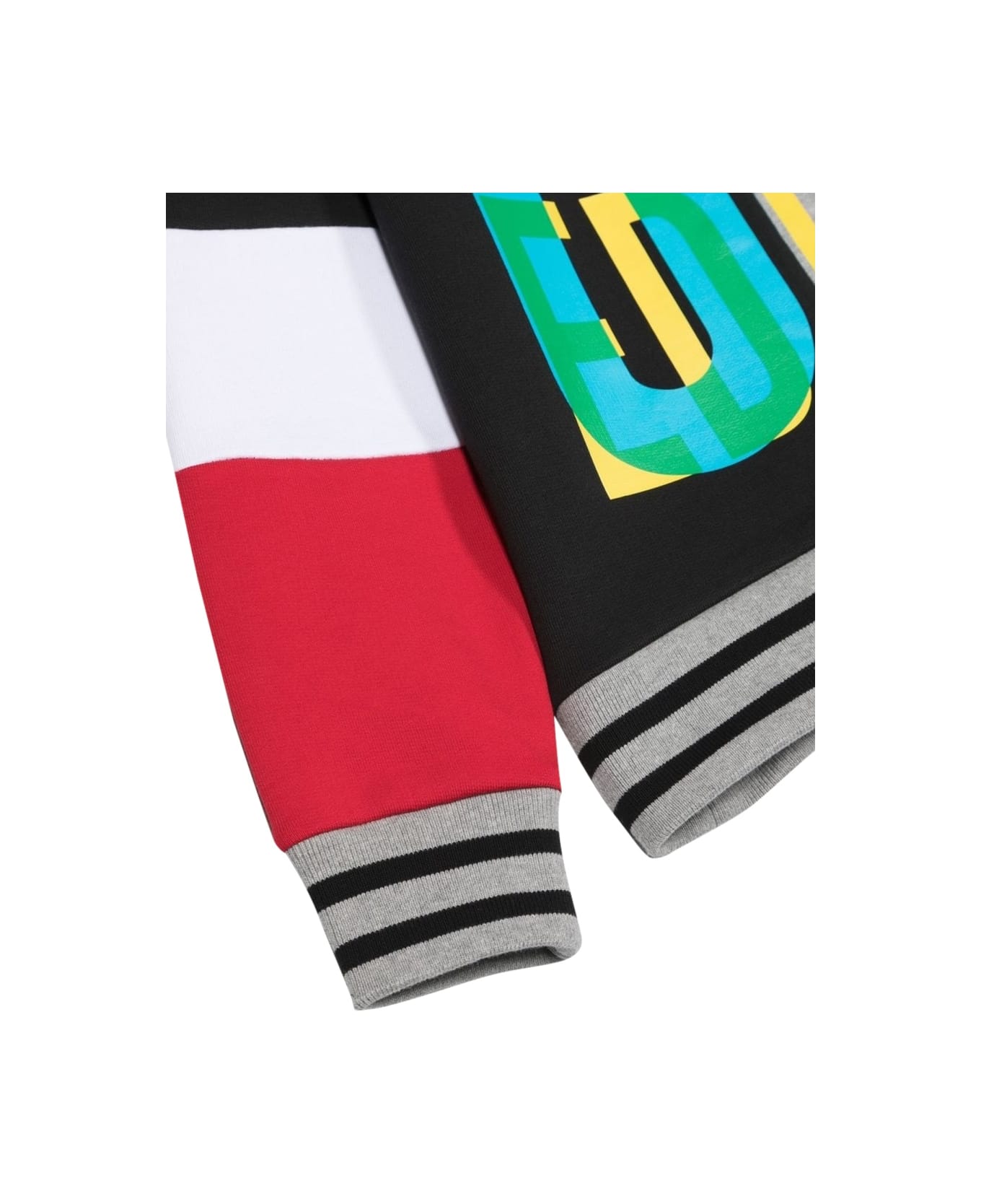 Dsquared2 07 Slouch Fit Crewneck Sweatshirt - MULTICOLOUR