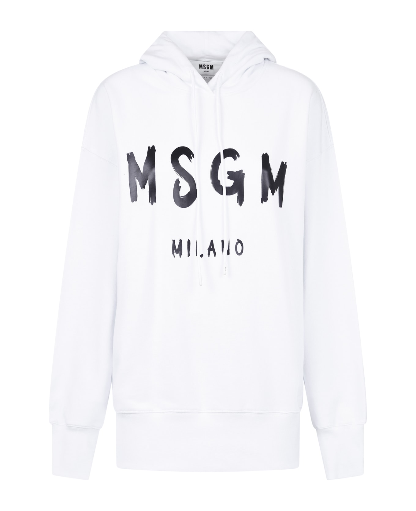 MSGM Relaxed Fit Sweatshirt - White