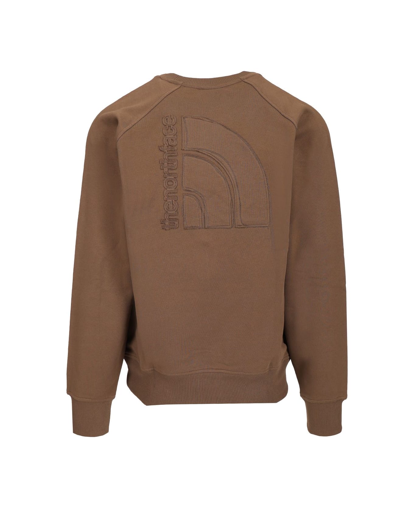 The North Face Crewneck Cotton Sweatshirt - Brown