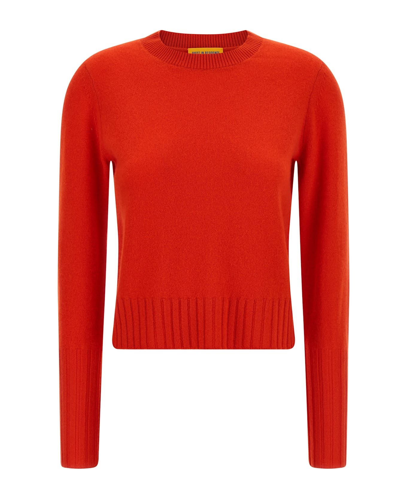 Guest in Residence 'shrunken Crew' Sweater - Red