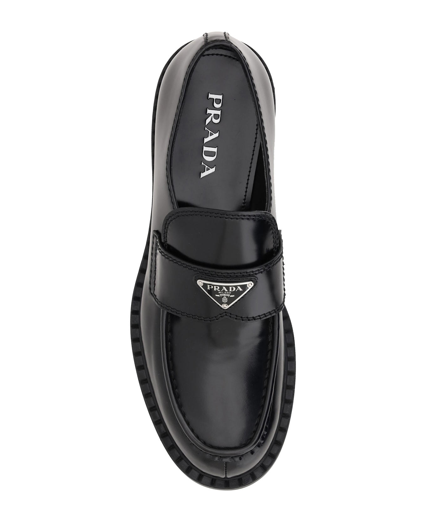 Prada Leather Loafers