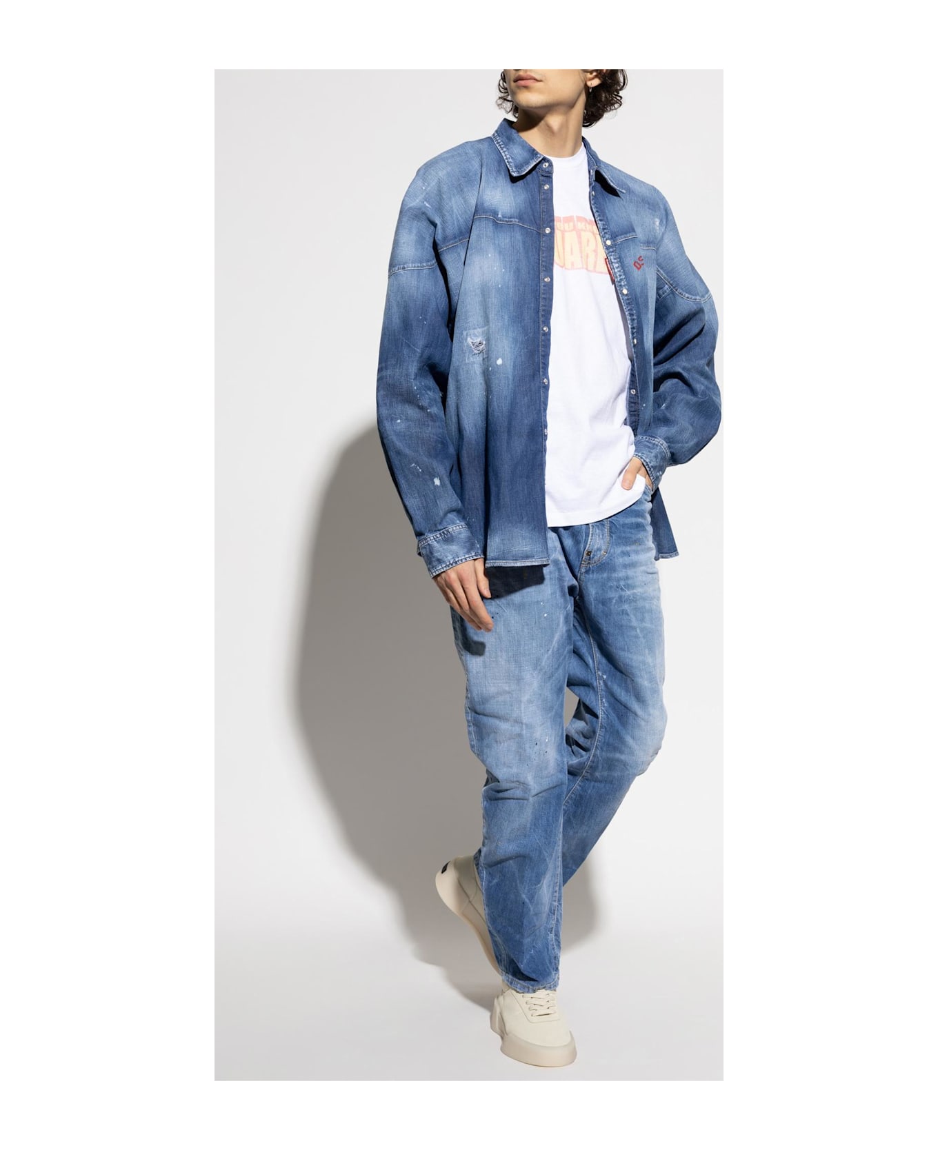 Dsquared2 Jeans London Bro - Azzurro lavato