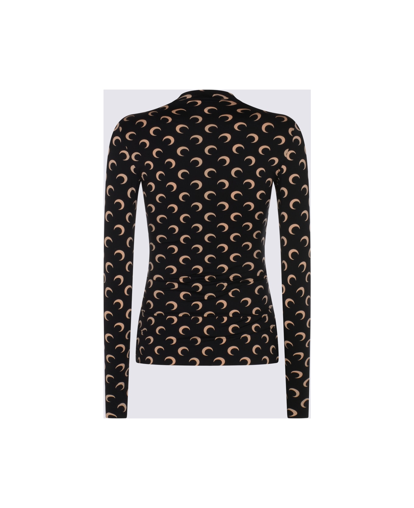 Marine Serre Black Top - INVERSE TAN