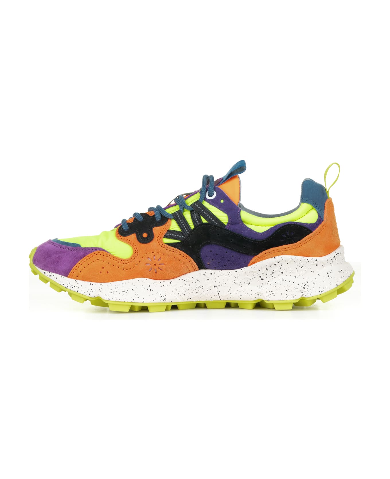 Flower Mountain Multicolored Yamano Sneakers - OCRA VIOLET
