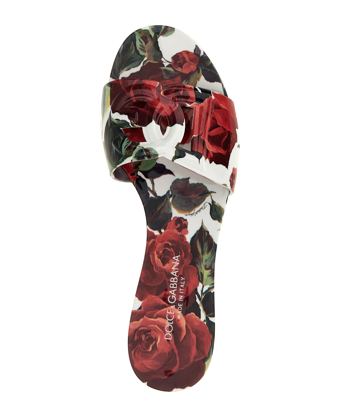 Dolce & Gabbana 'bianca' Slides - Multicolor