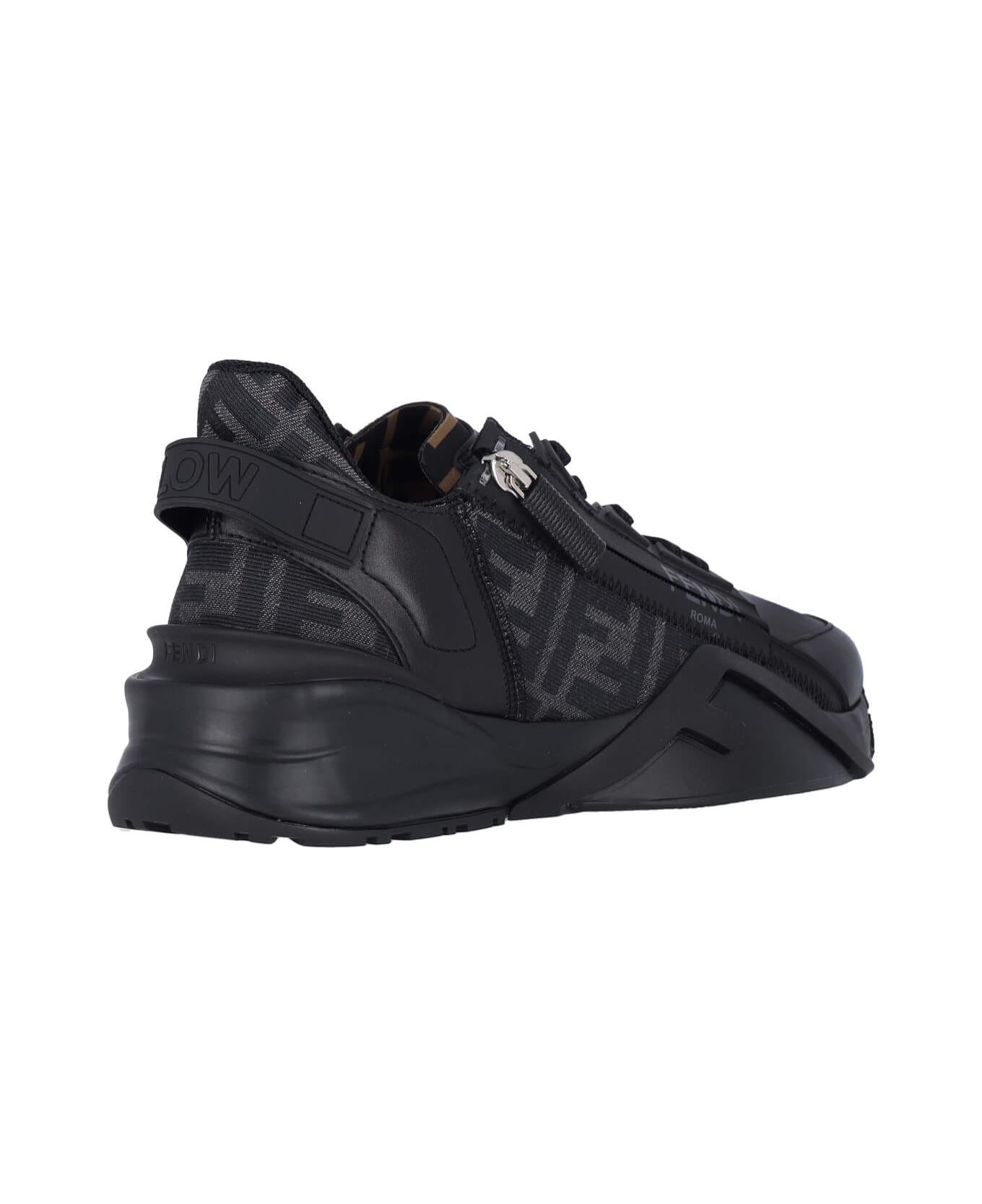 Fendi 'fendi Flow' Sneakers - Black