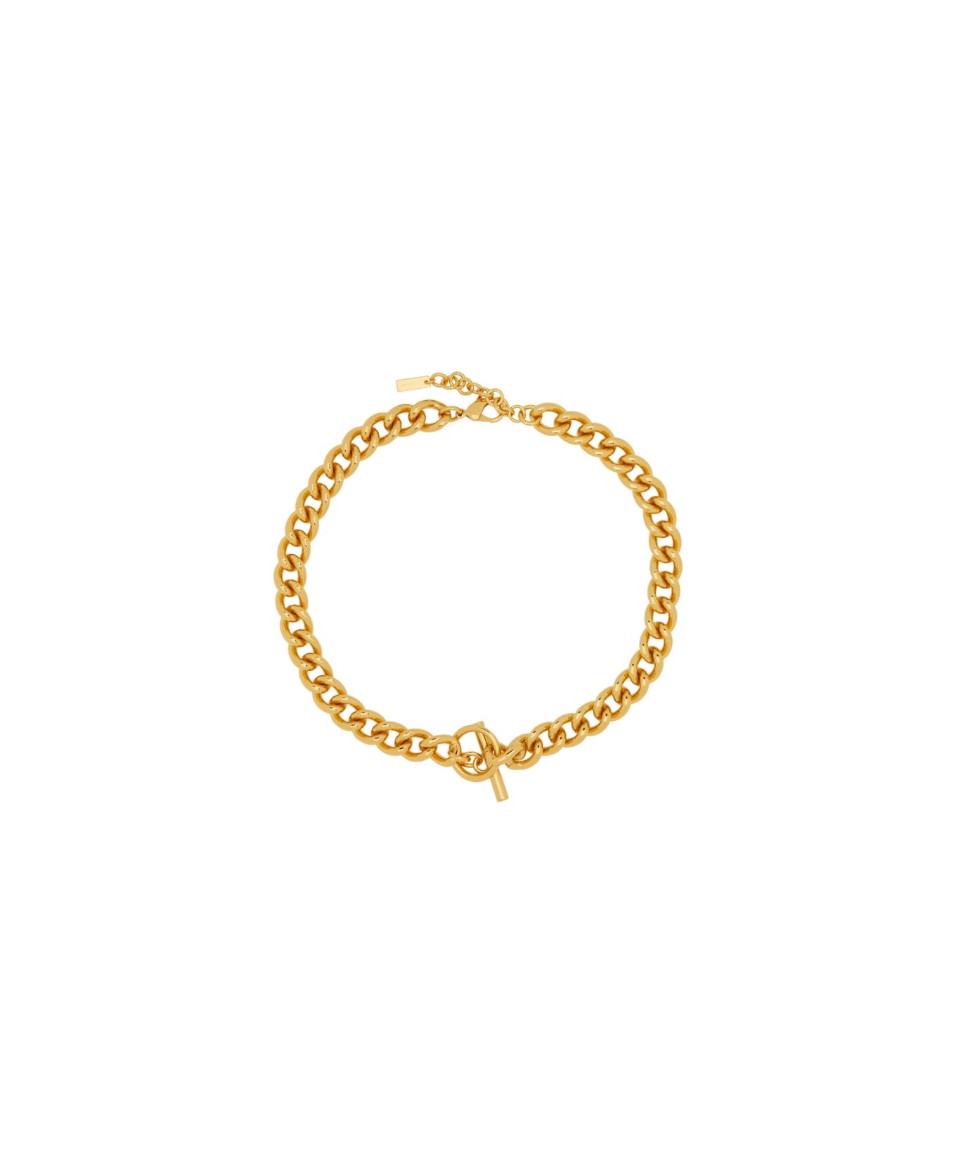 Moschino Logo Necklace - GOLD