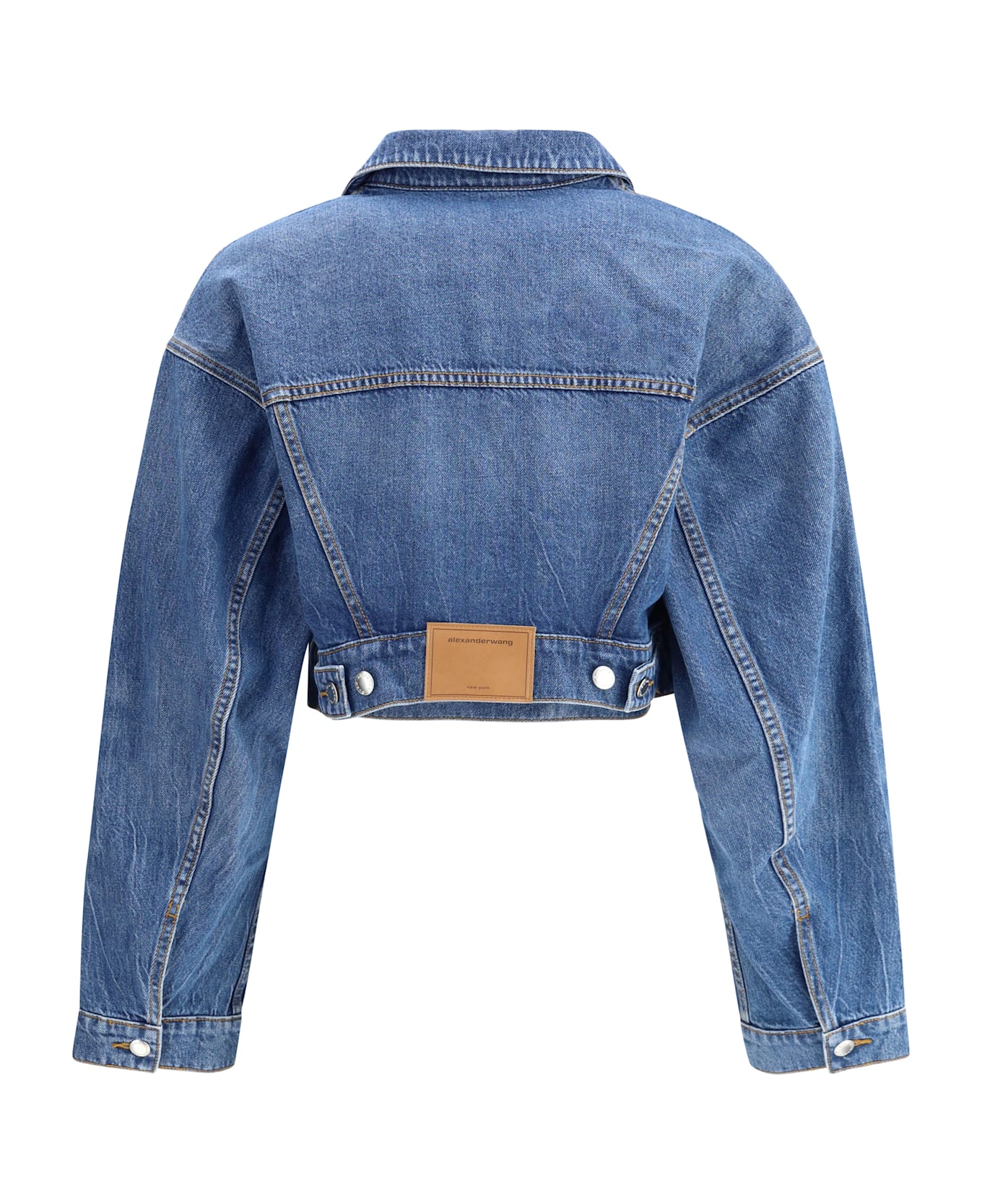 Alexander Wang Cropped Denim Jacket