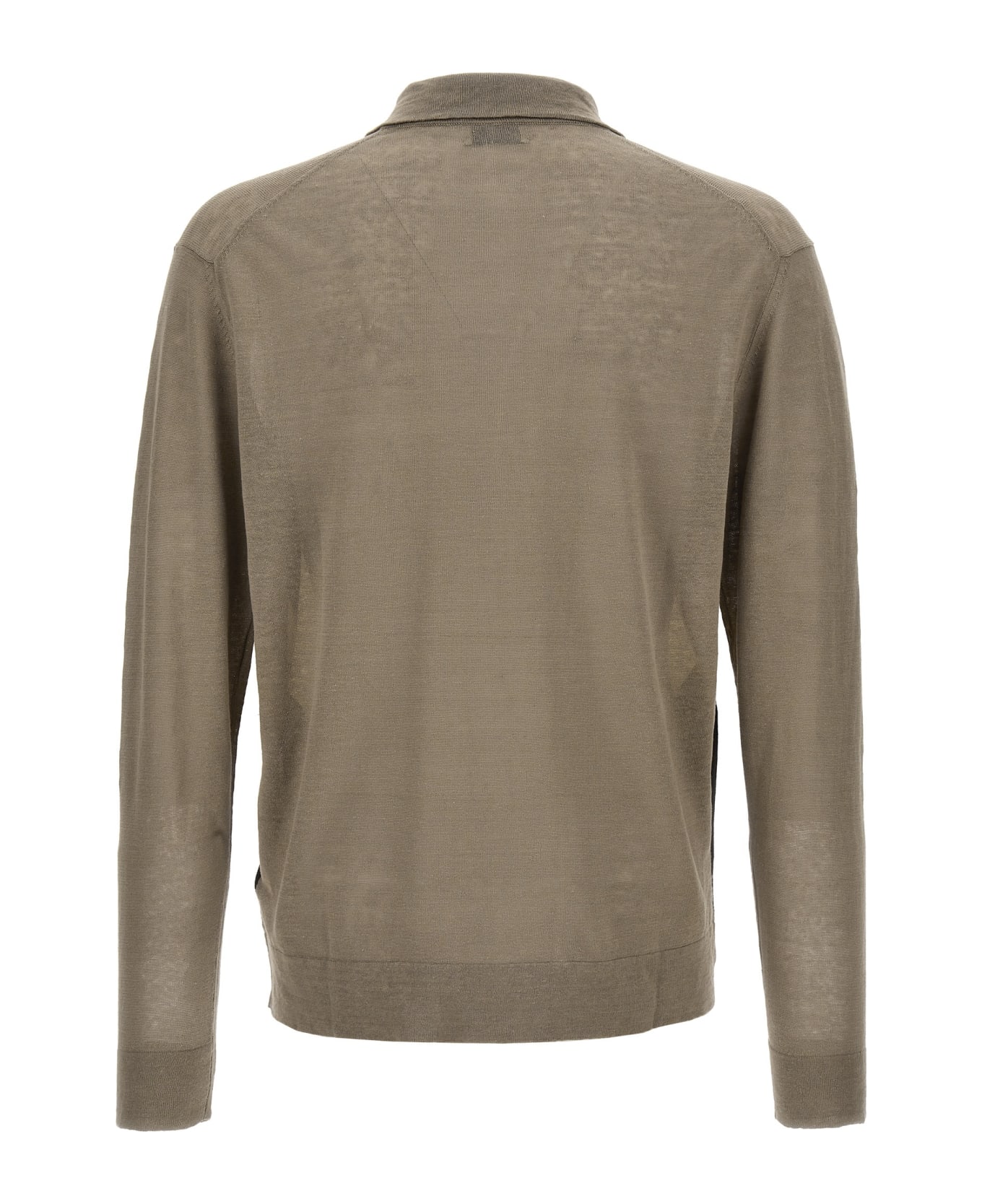 Ballantyne 'argyle' Polo Shirt - Beige ポロシャツ