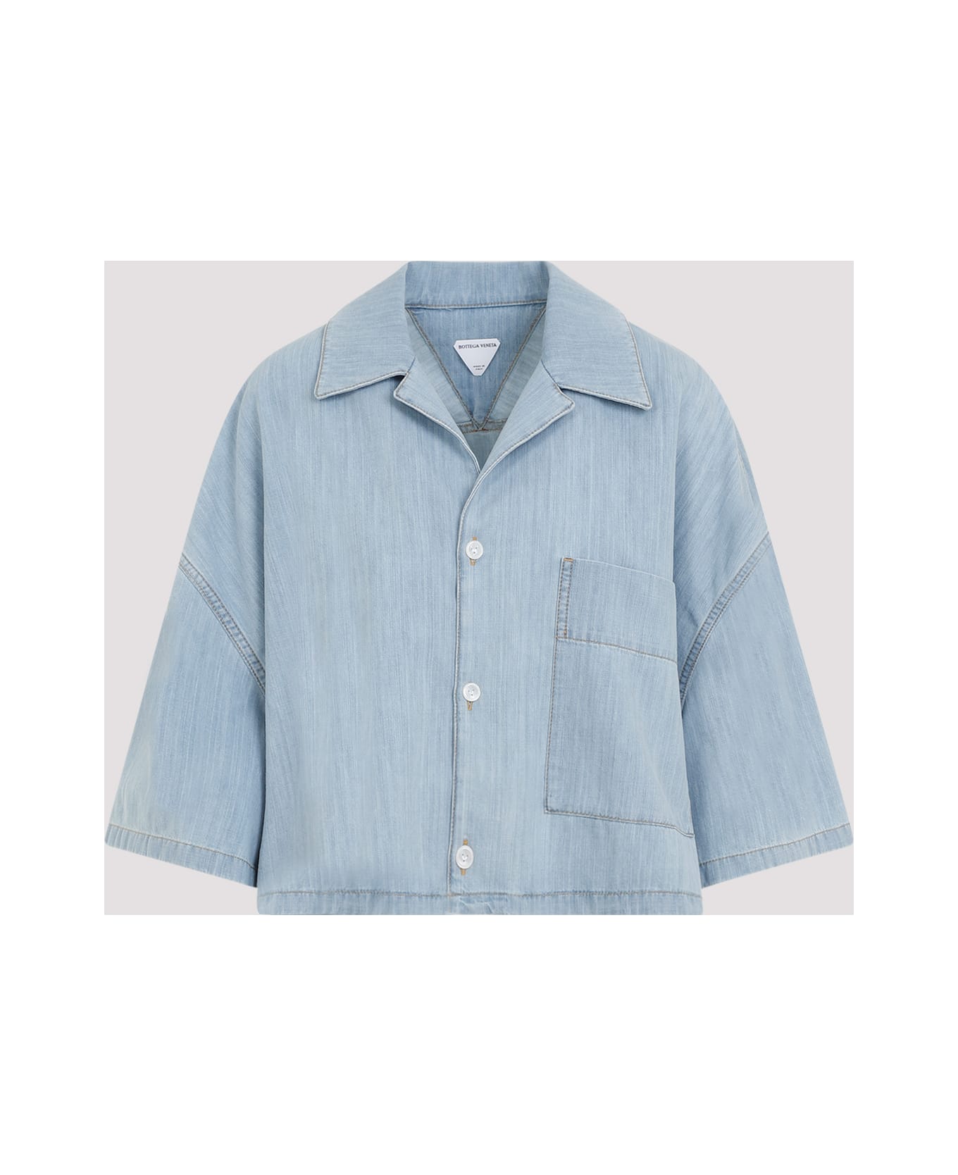 Bottega Veneta Denim Shirt - Light Bleach