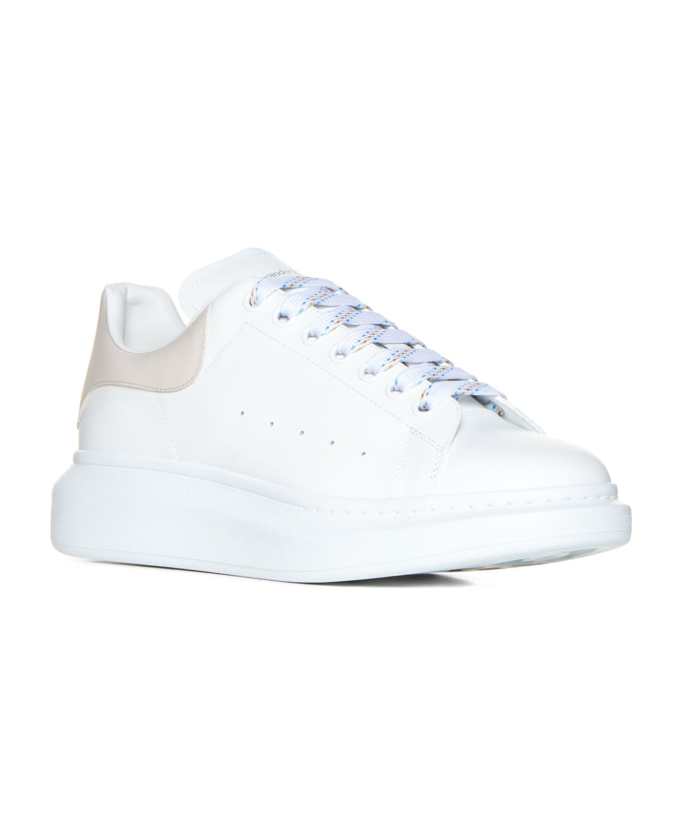 Alexander McQueen Lace-up Low Top Sneakers - White スニーカー